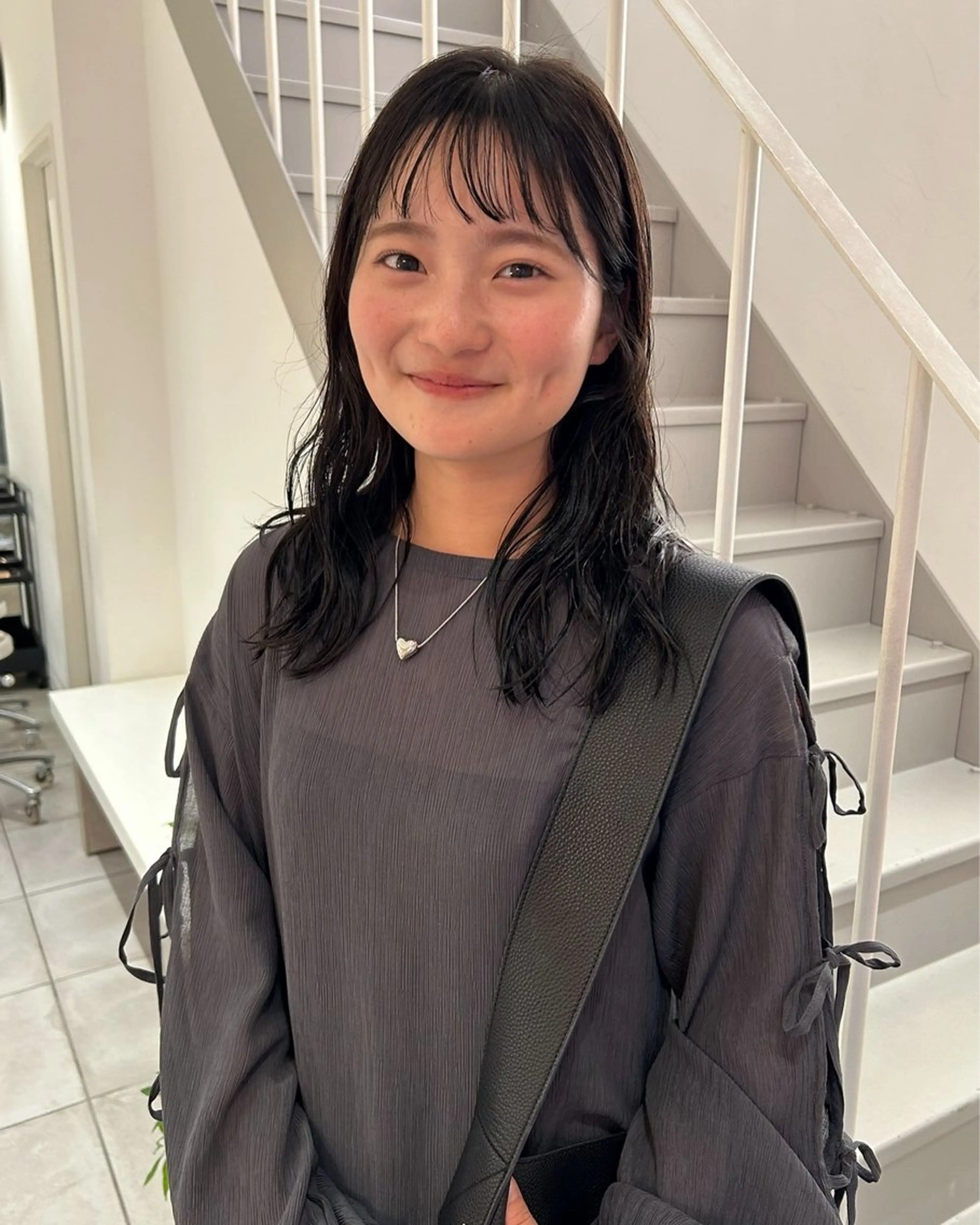 ロング パーマ hanabi /melt西梅田のヘアスタイル