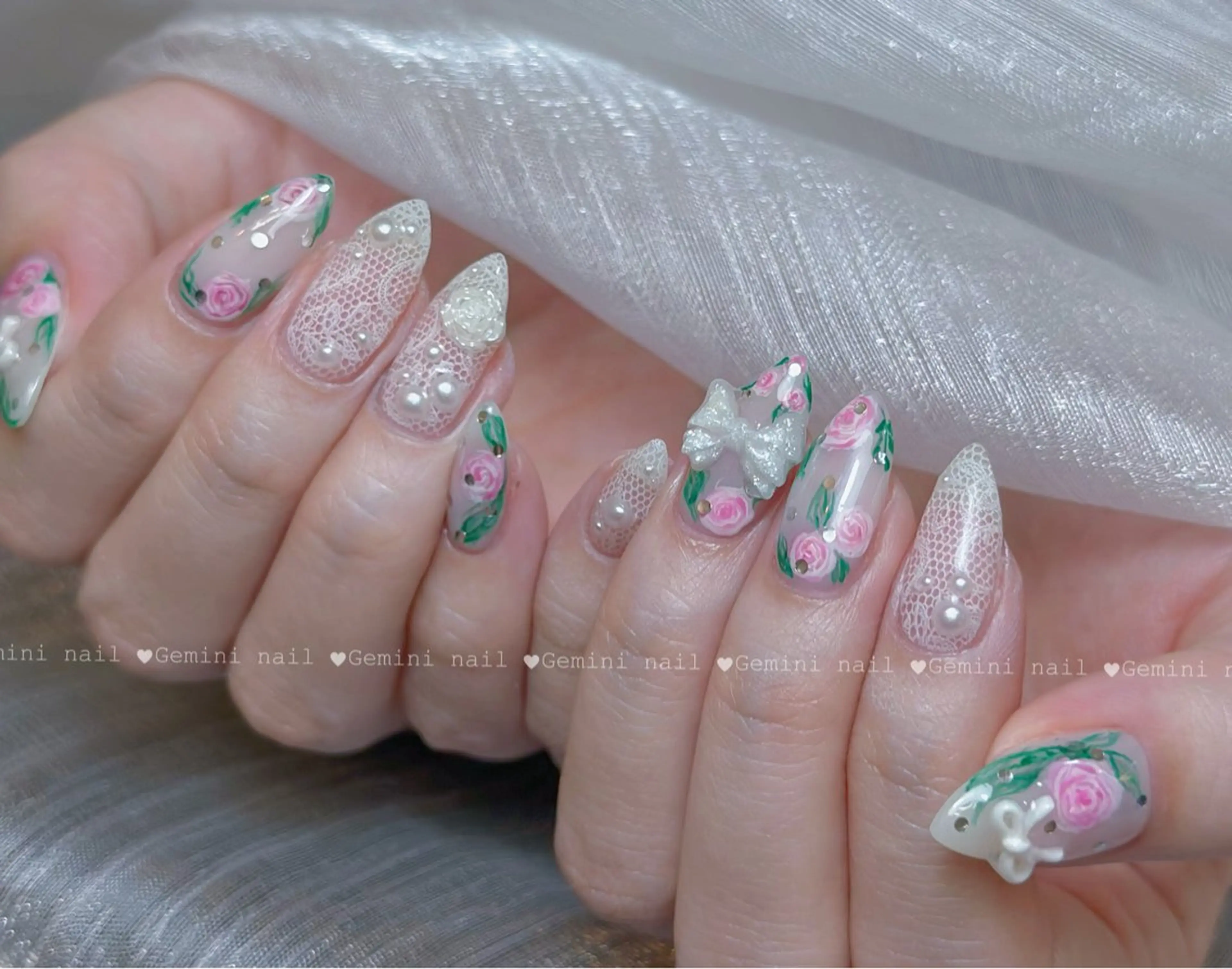 ネイル ハンドネイル Gemini nailのネイルデザイン