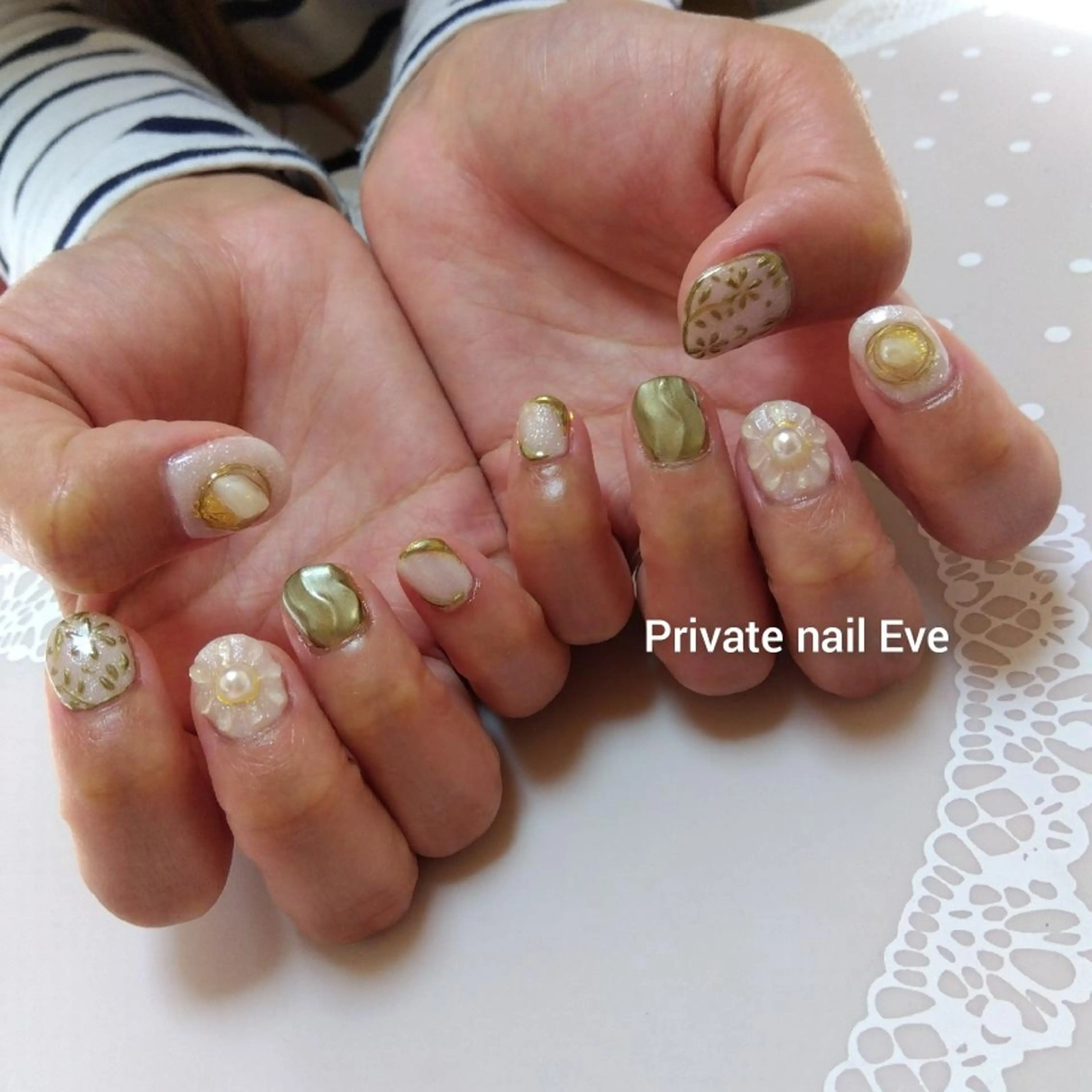 ネイル ブライダルネイル ハンドネイル ネイル junkoのネイルデザイン