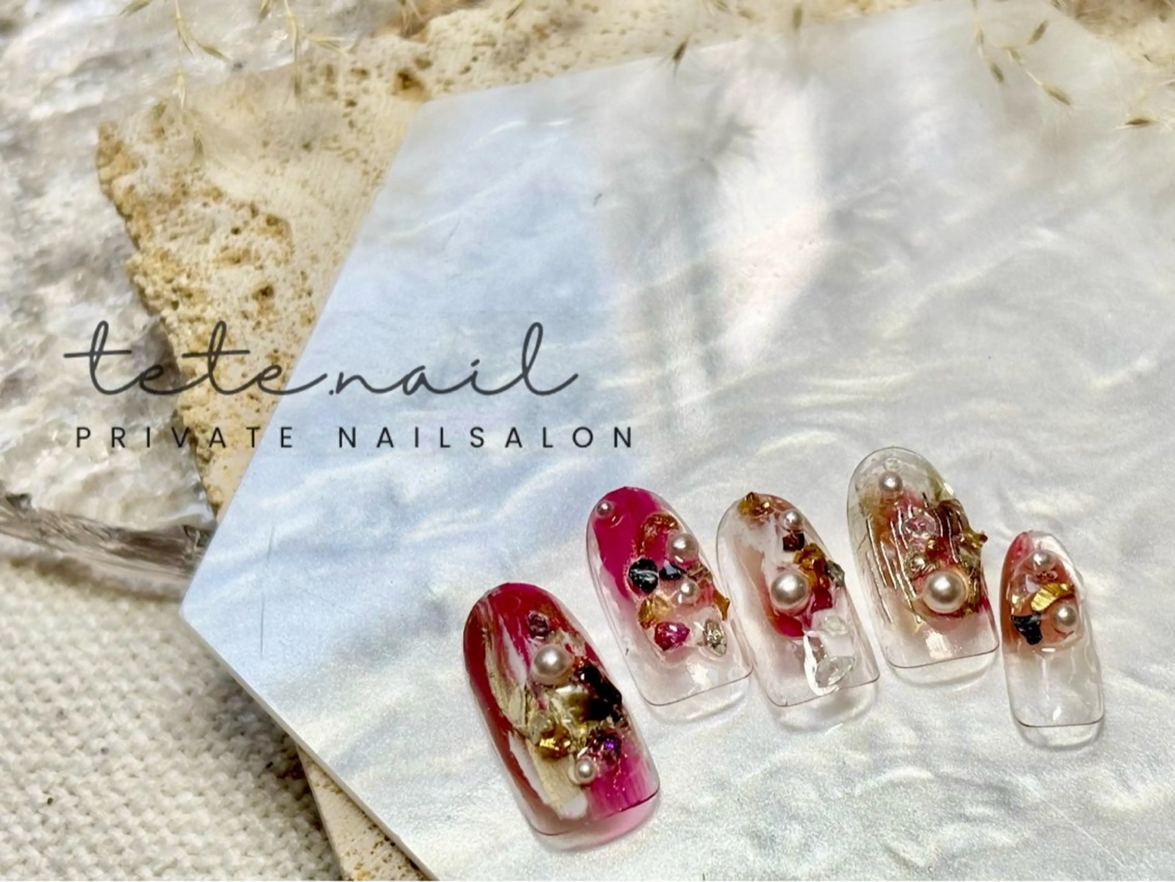 ネイル ハンドネイル tete. nailのネイルデザイン