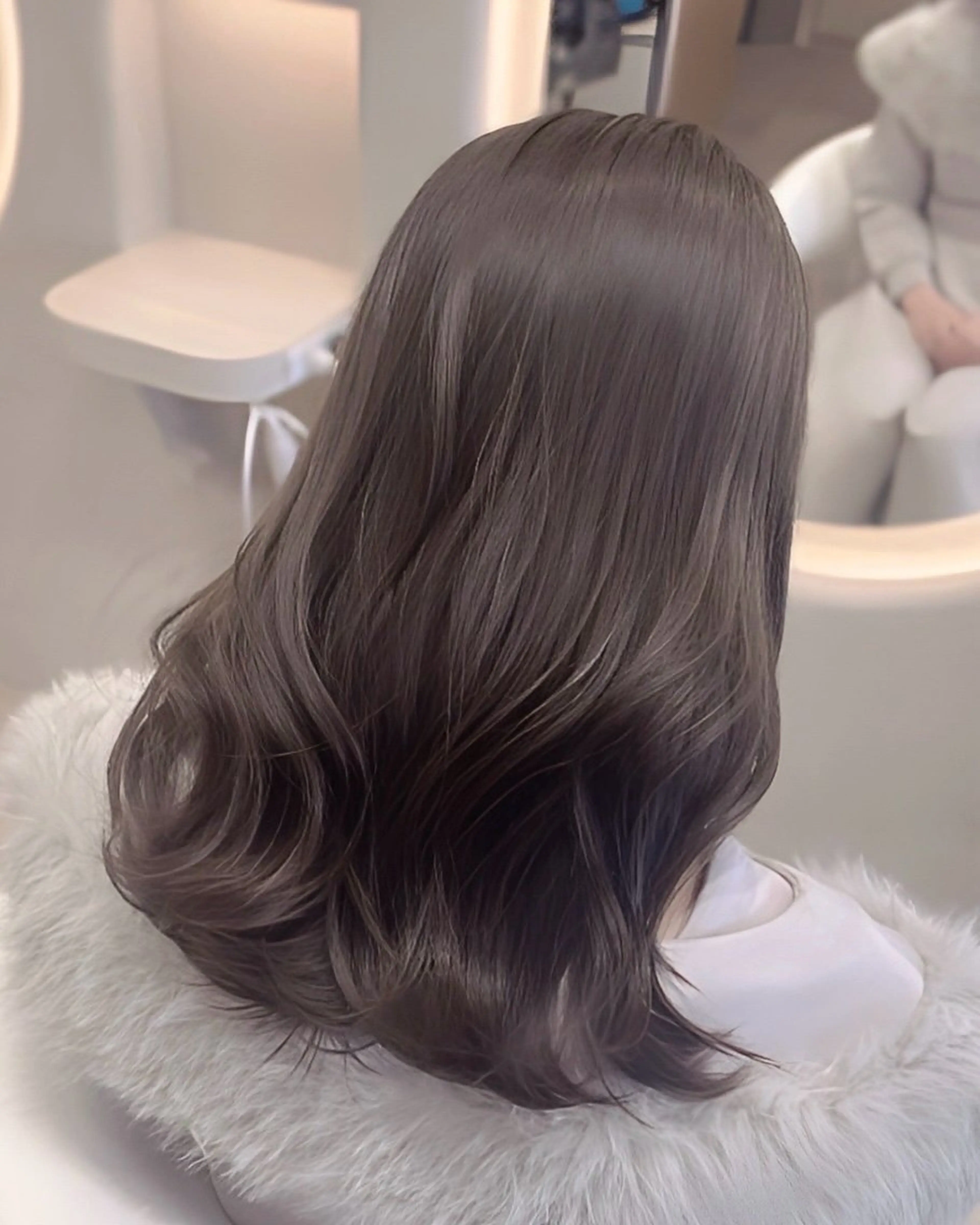 ロング カラー カット ヘアカラー トリートメント MIRAC所属・Ryoichi⛓️ 韓国ヘア/ハイトーンのヘアスタイル