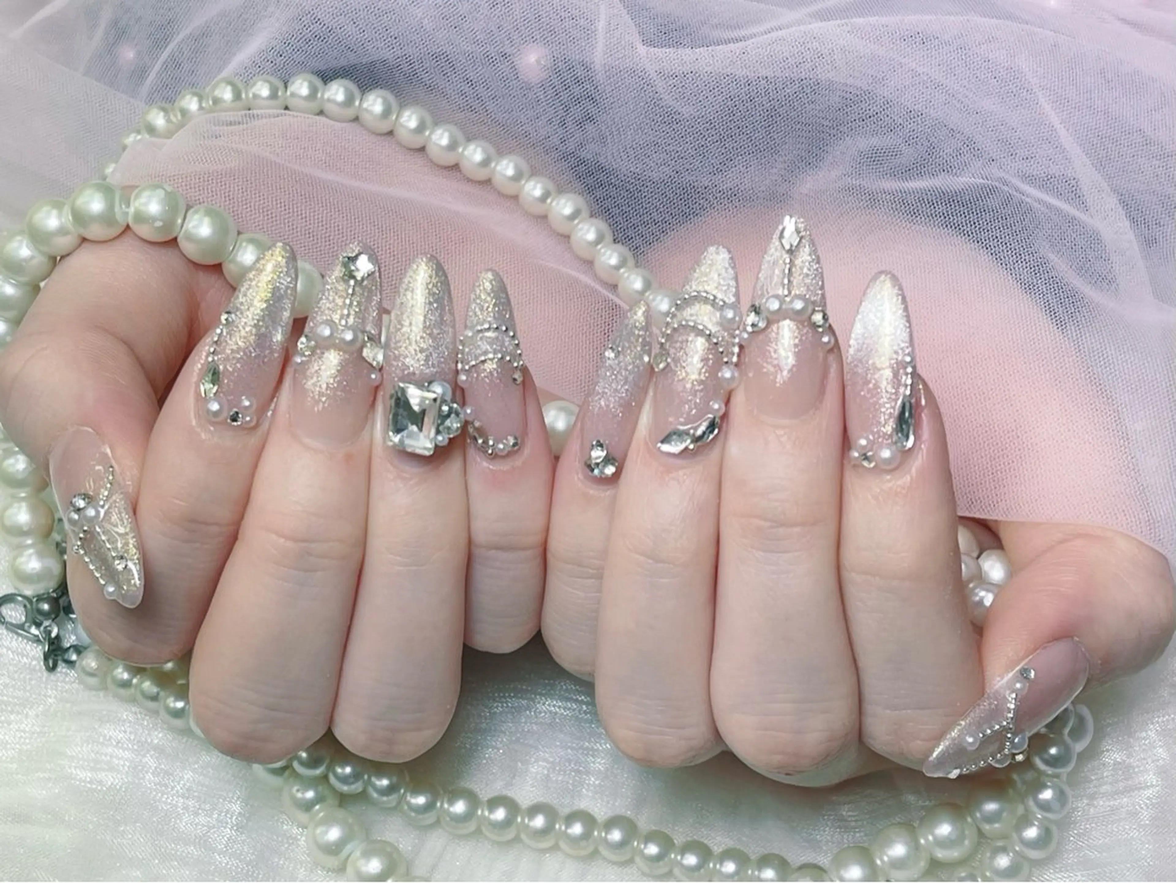 メンズ ネイル ハンドネイル フットネイル Bloom kabukiのネイルデザイン