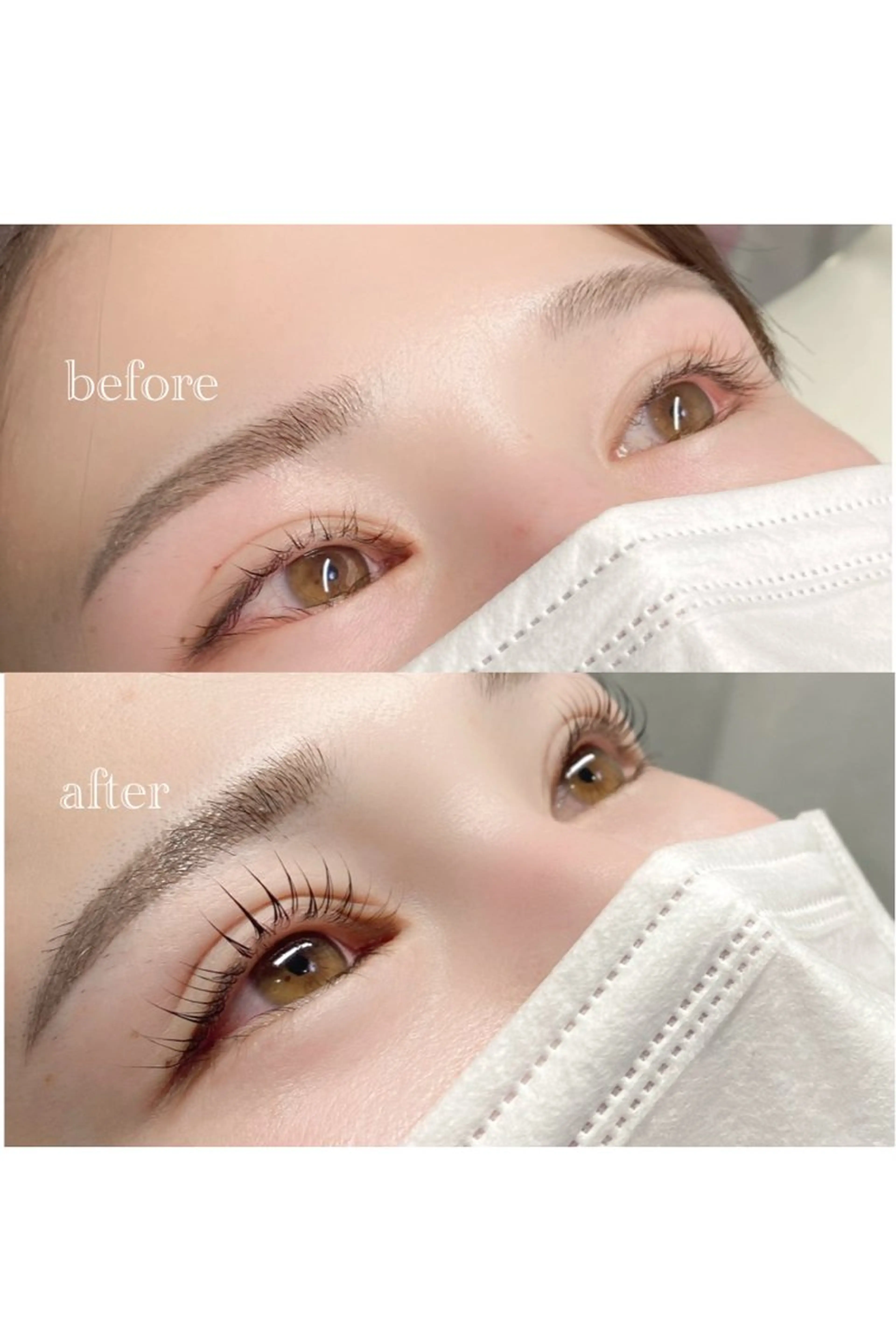 マツエク・マツパ 一重×まつ毛パーマ VIERU マツパー yoshieのマツエク・マツパデザイン