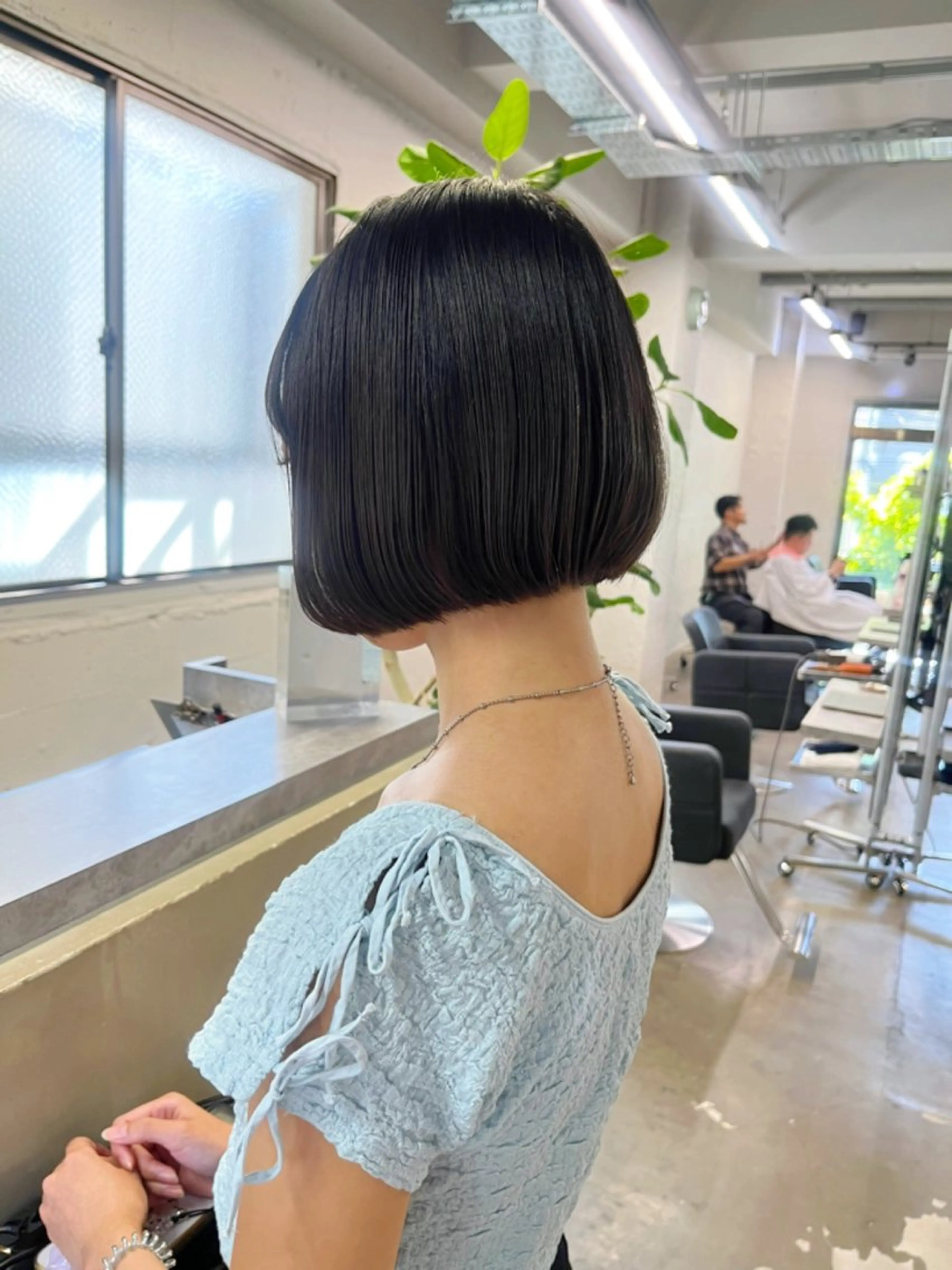 ショート 似合わせボブ🤍 女性らしさのあるヘアのヘアスタイル