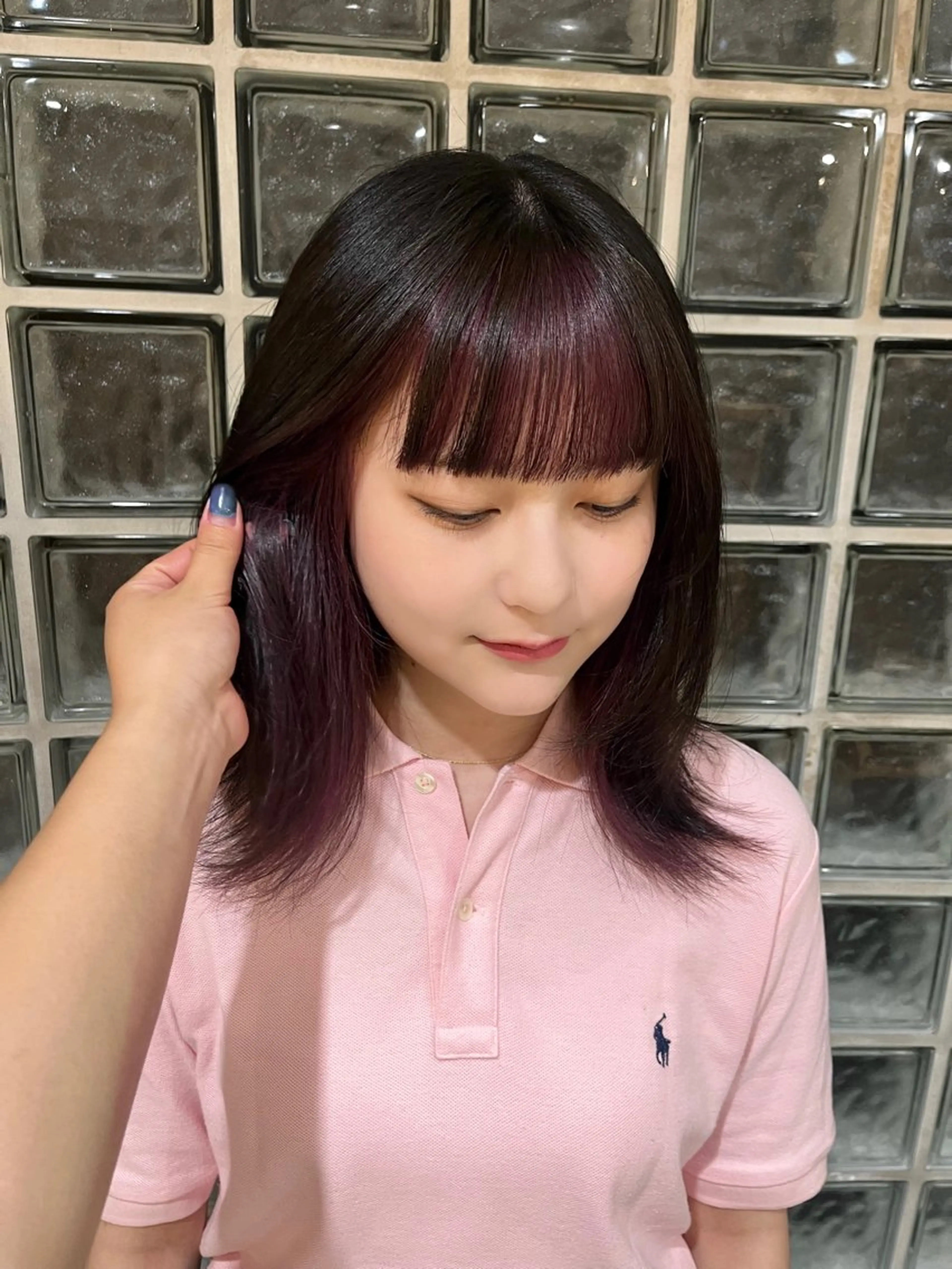 ミディアム カラー モリシゲ ヒカリ🦕🐬のヘアスタイル