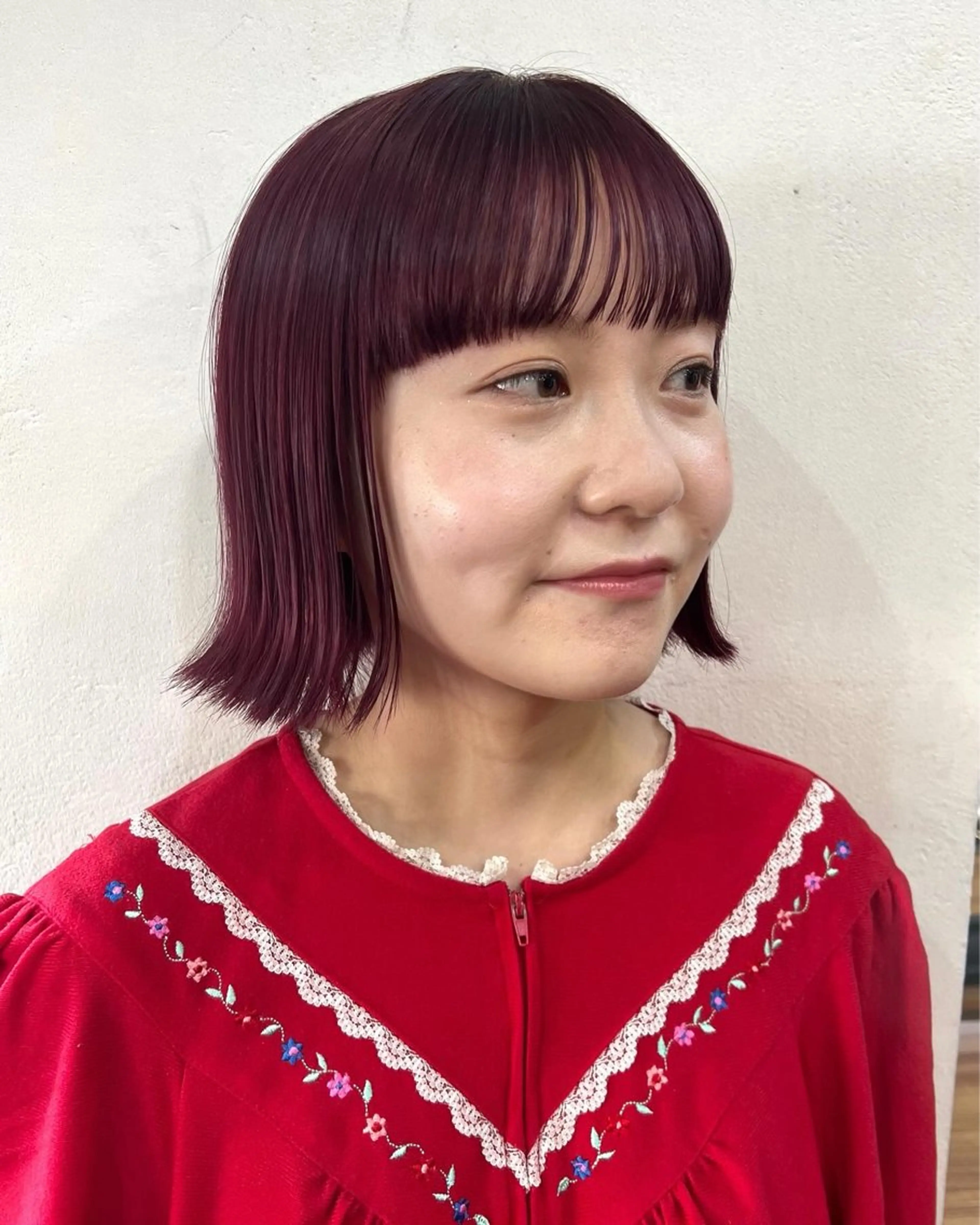 カラー ブリーチ ヘアカラー 韓国ヘア 🎀華澄のヘアスタイル