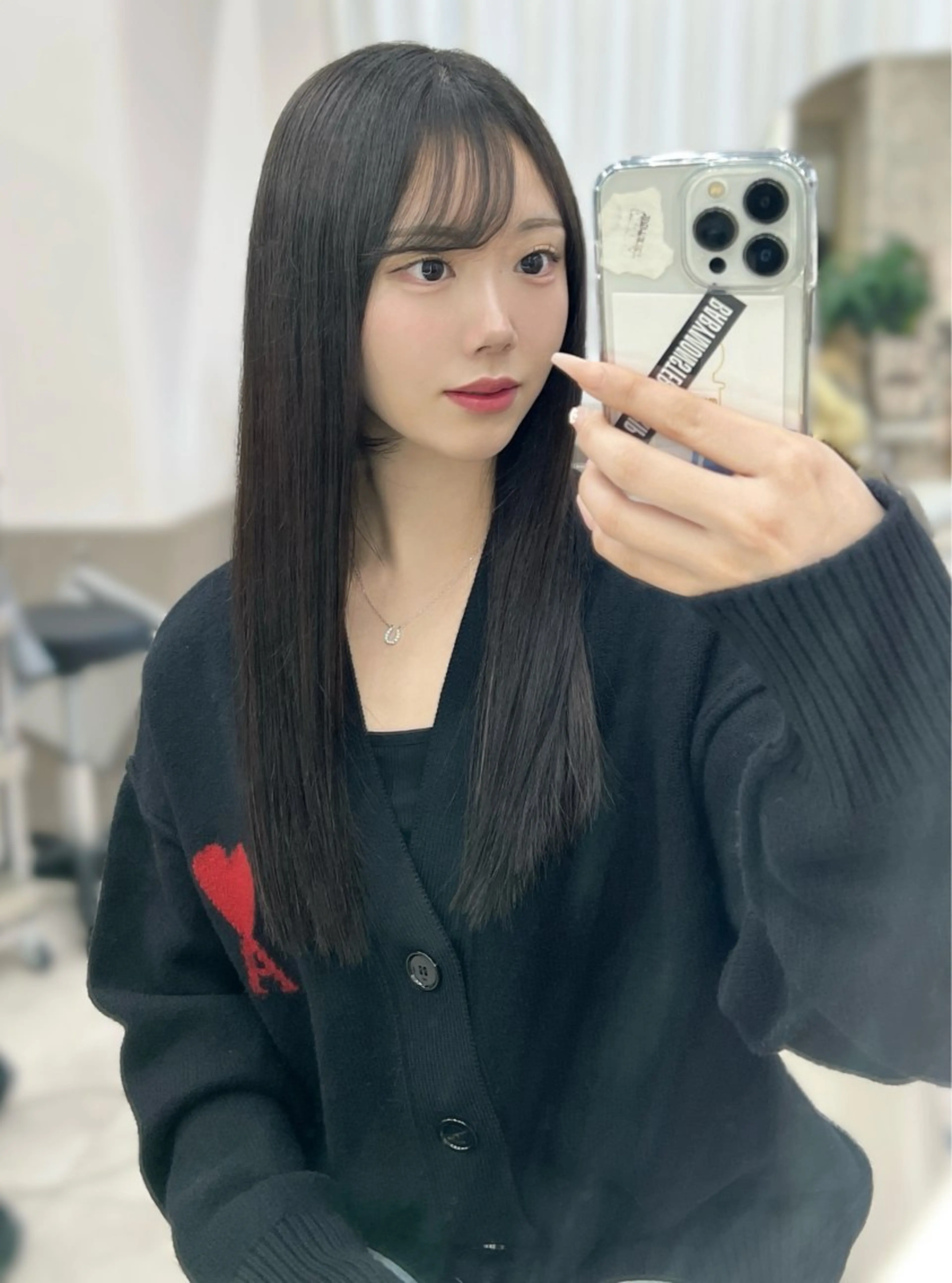 ロング カット ヘアカラー トリートメント ⭐️似合わせ⭐️/ ETOWA新宿/上村のヘアスタイル