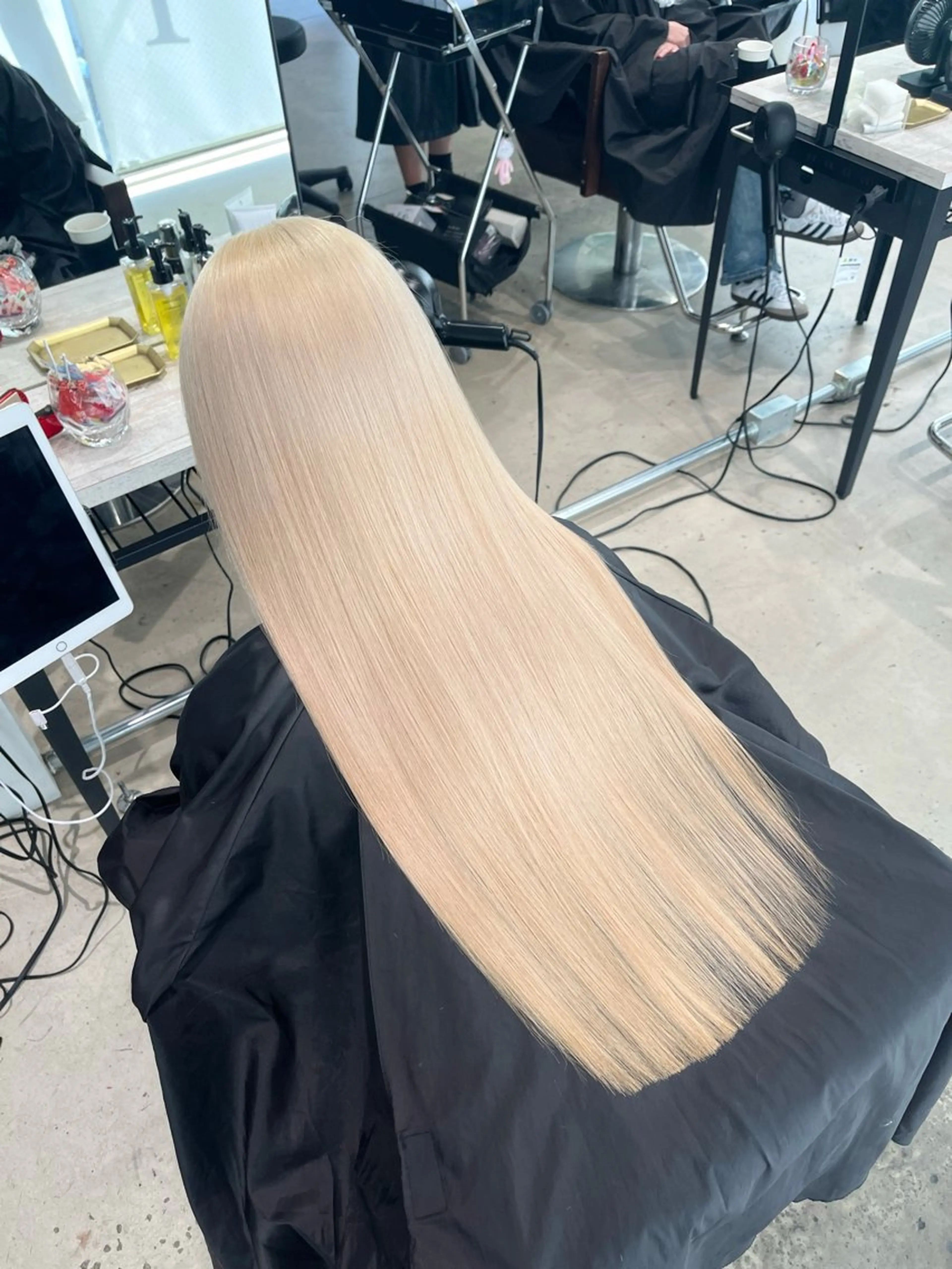 ロング ハイトーン🫧艶髪 MAIKAのヘアスタイル