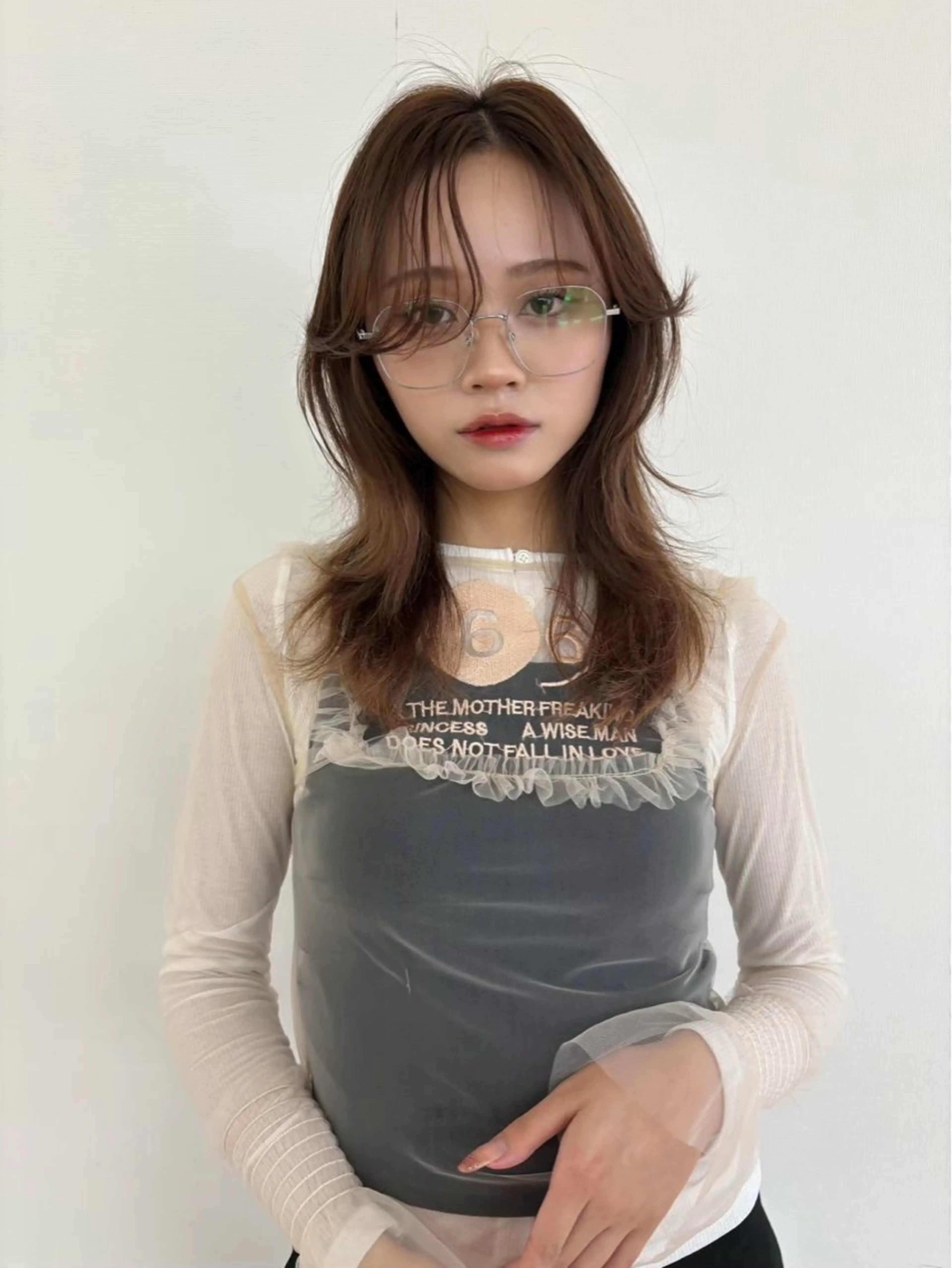 カラー 透明感カラー✮*｡ﾟ ayunaのヘアスタイル