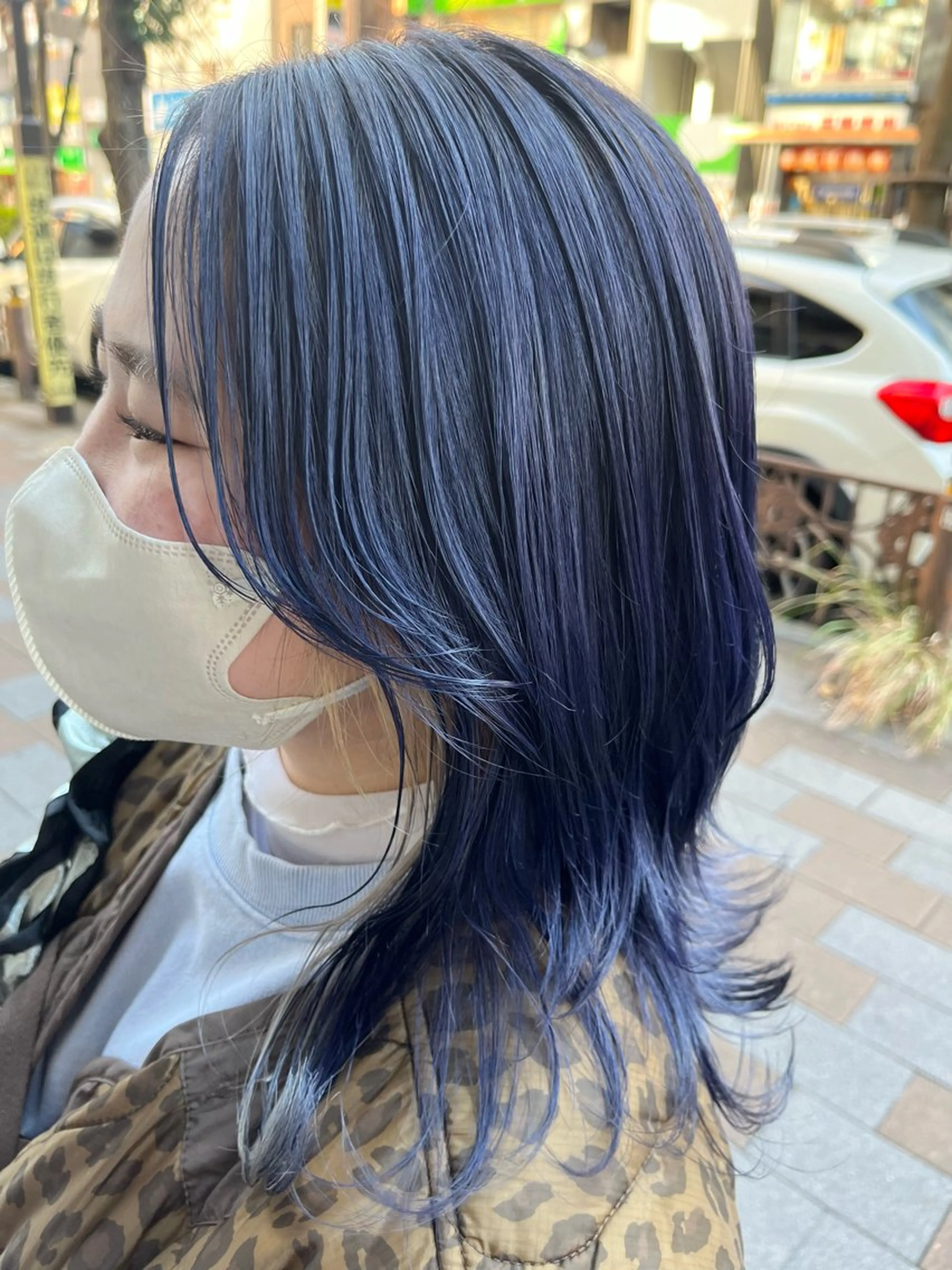 ミディアム 勝野 優佳のヘアスタイル