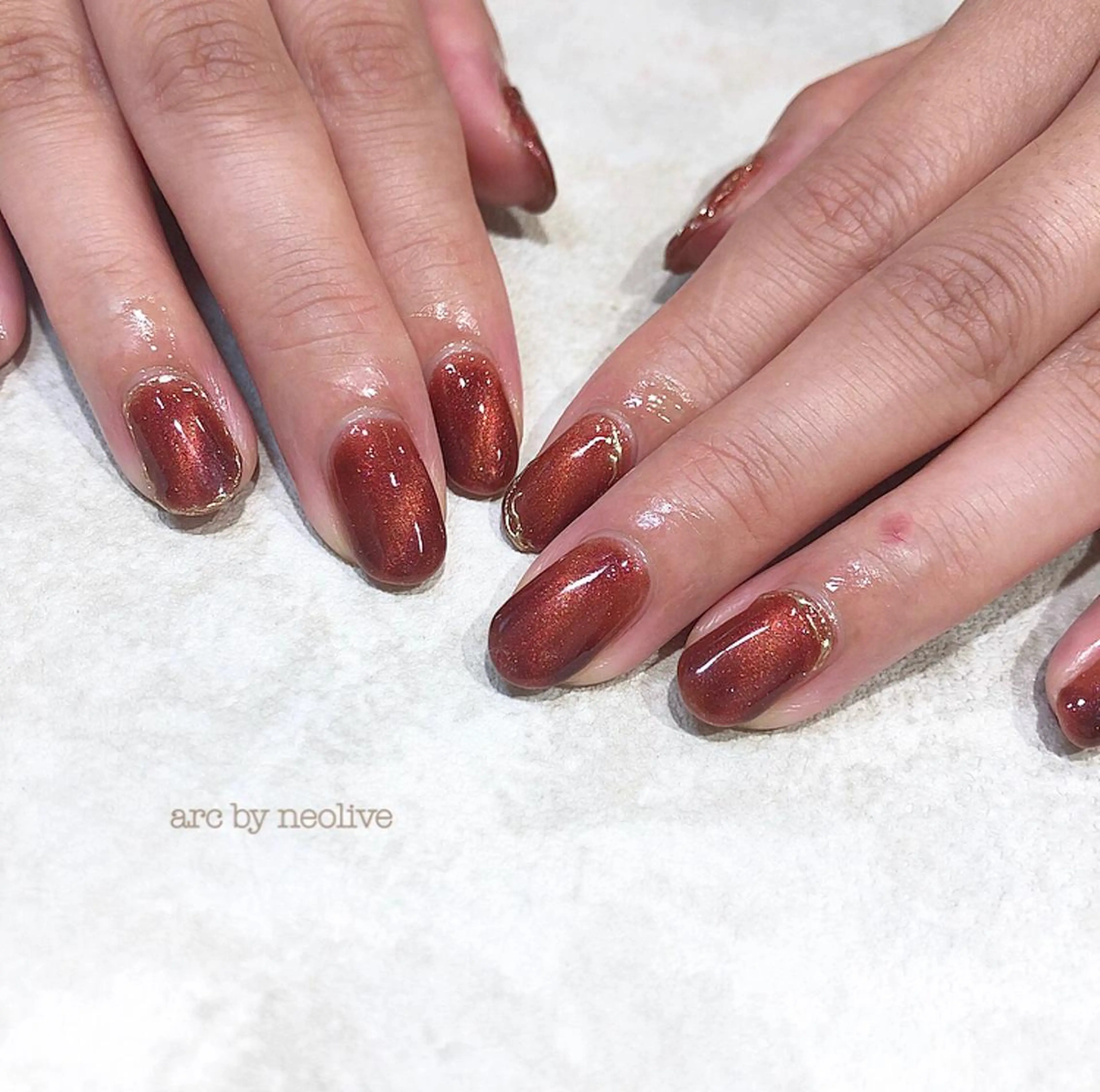 ネイル マグネットネイル rina eye&nailのマツエク・マツパデザイン