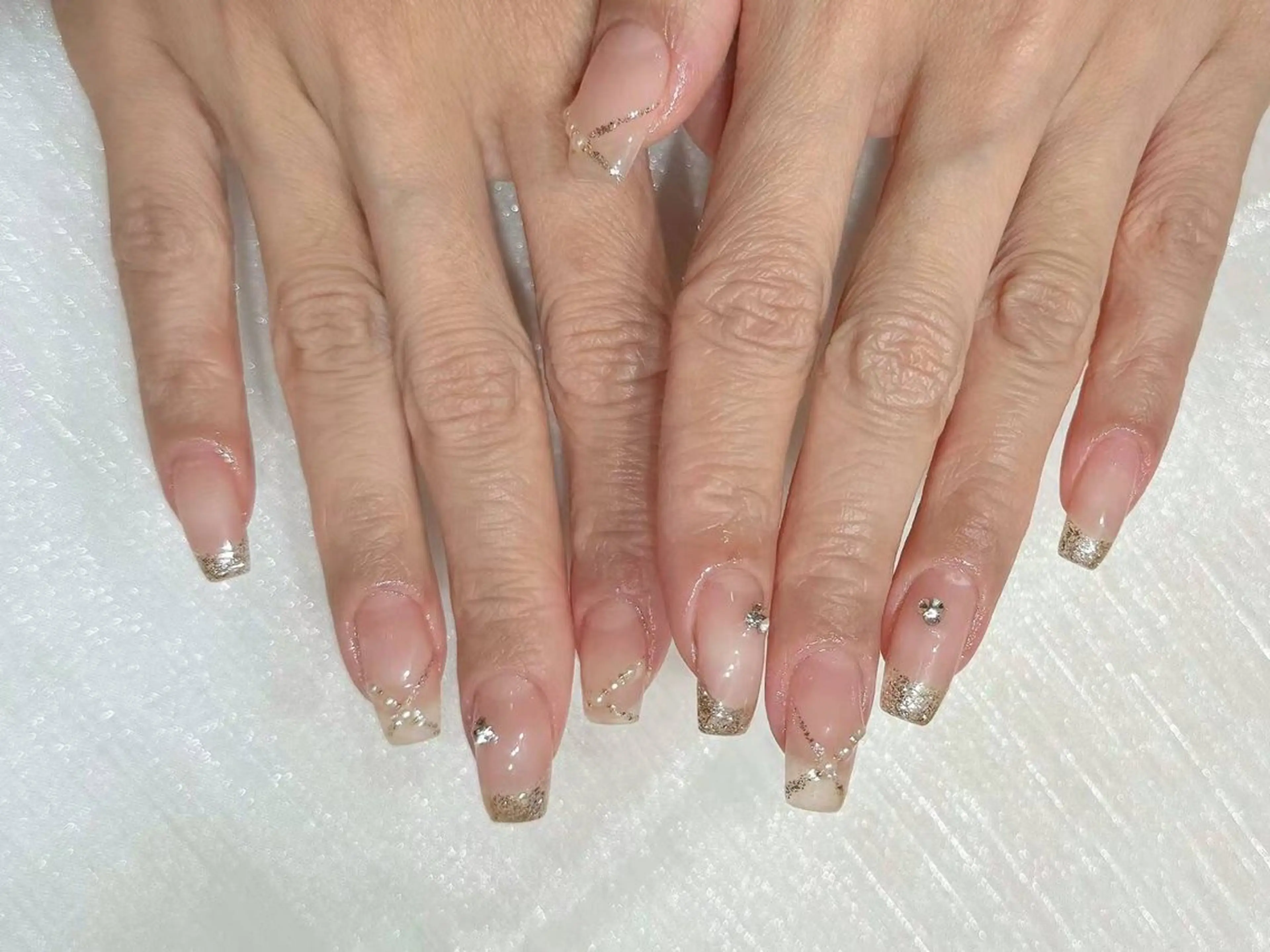 ネイル アートネイル フラワーネイル フットネイル フレンチネイル ジェルネイル Babarla　Nail　Salon所属・babarla Nailのネイルデザイン