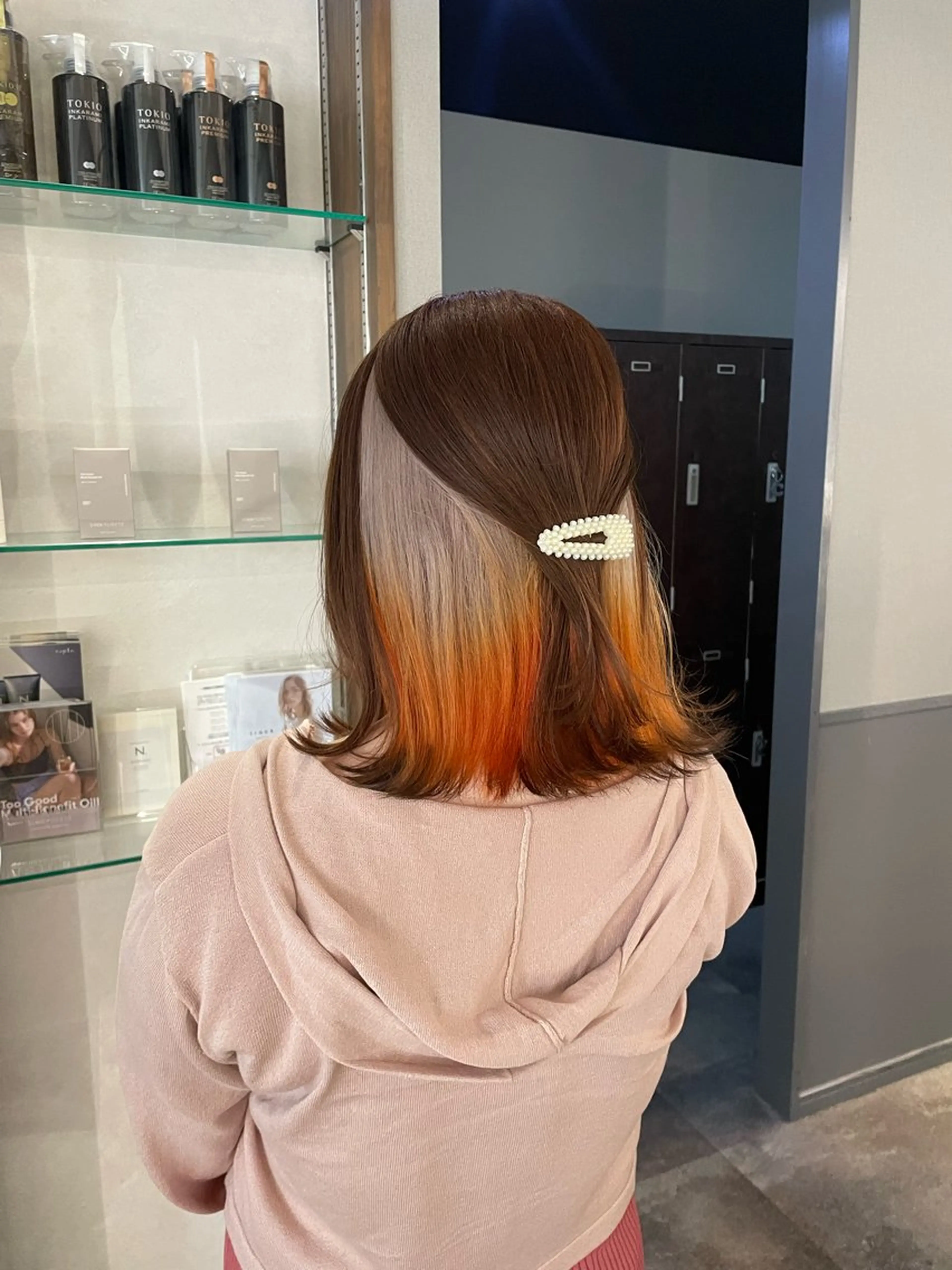 ミディアム ヘアカラー KANA🌷 髪質改善のヘアスタイル