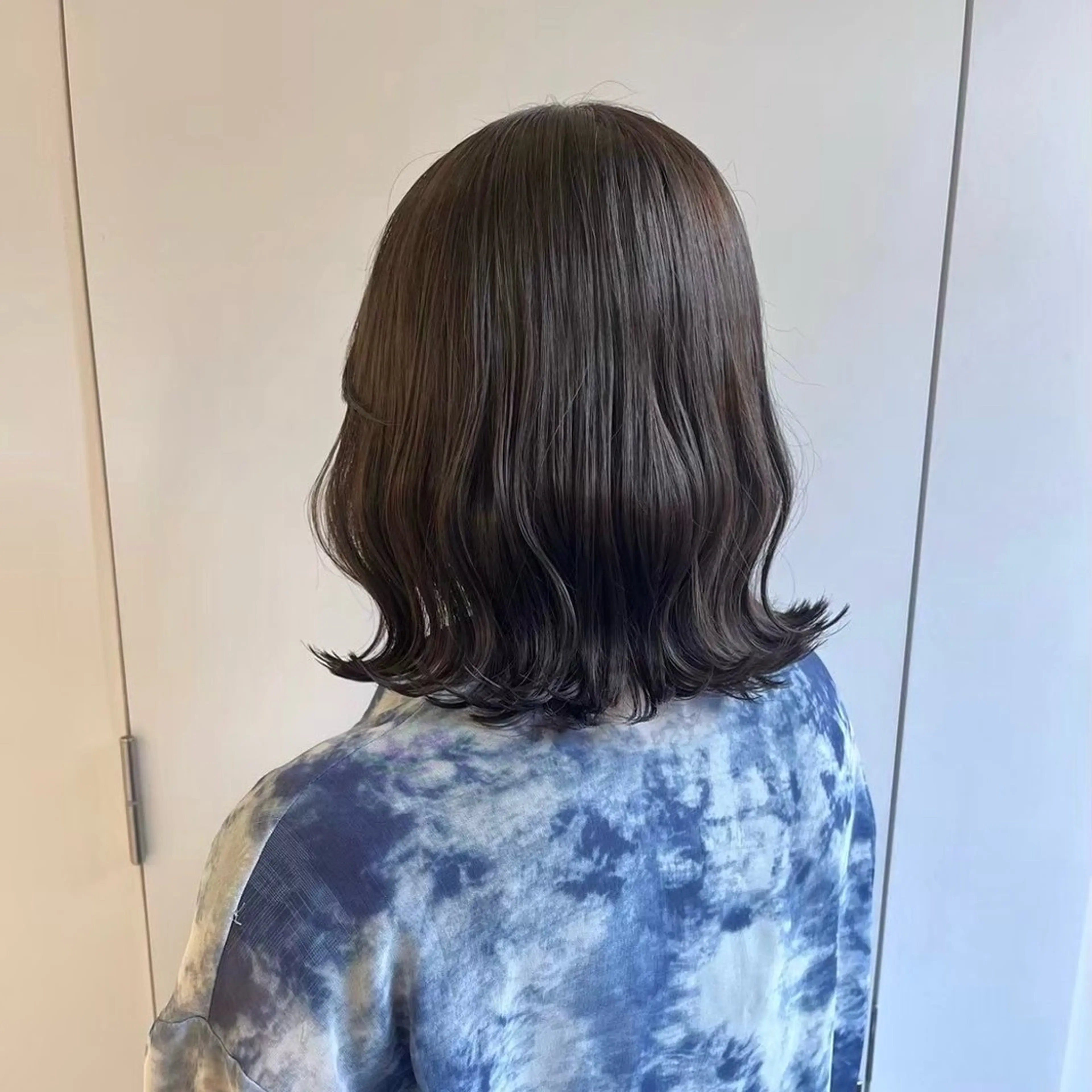 ミディアム カラー ヘアカラー Parve Mix 森 美遥🇰🇷🩶のヘアスタイル