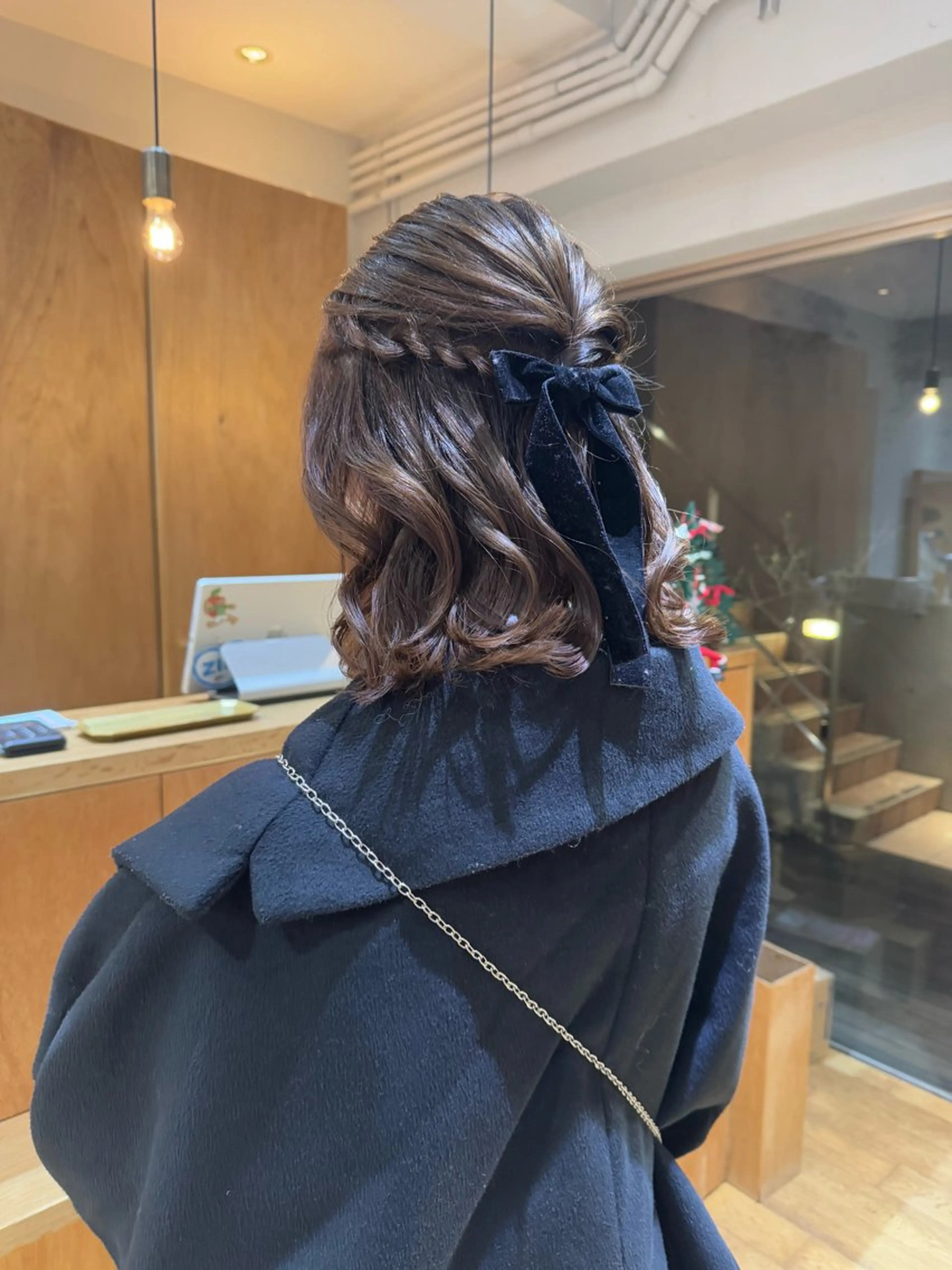 ミディアム 🎗️【ヘアセット 美眉】吉川玲🎗️のヘアスタイル