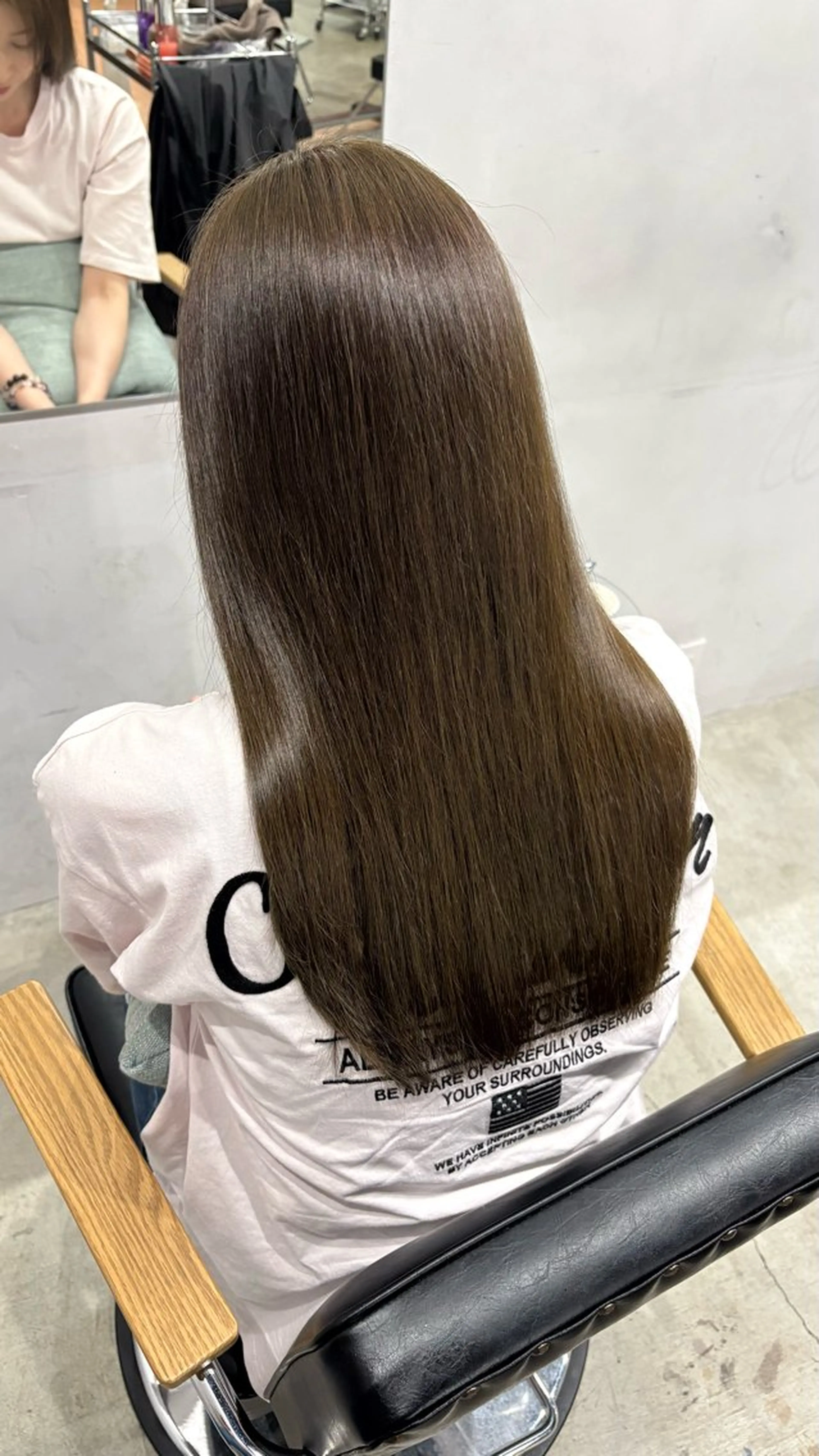 ロング カラー ヘアカラー 艶カラー / あおいのヘアスタイル