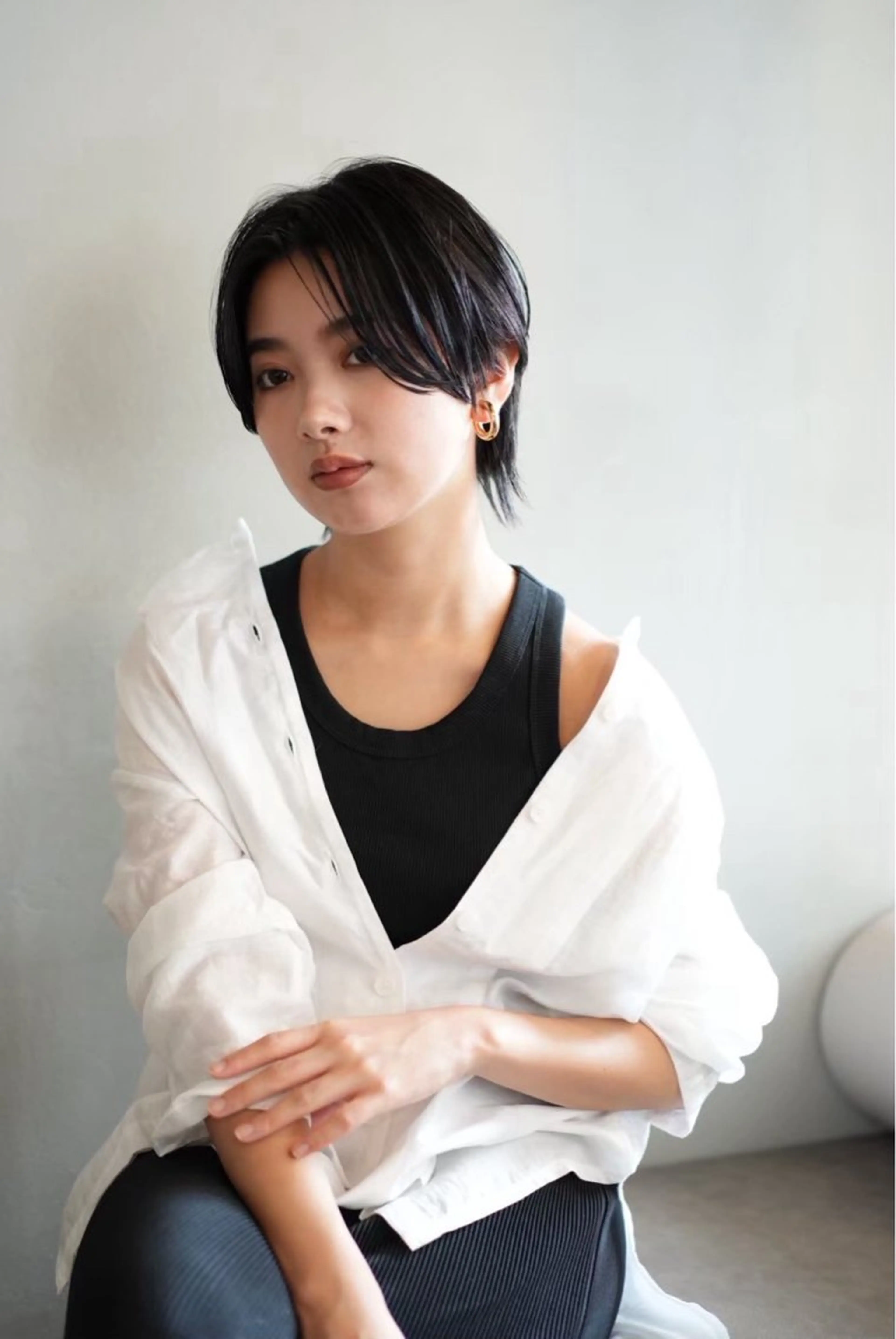 ショート カラー 加賀 千聖 /soigneのヘアスタイル