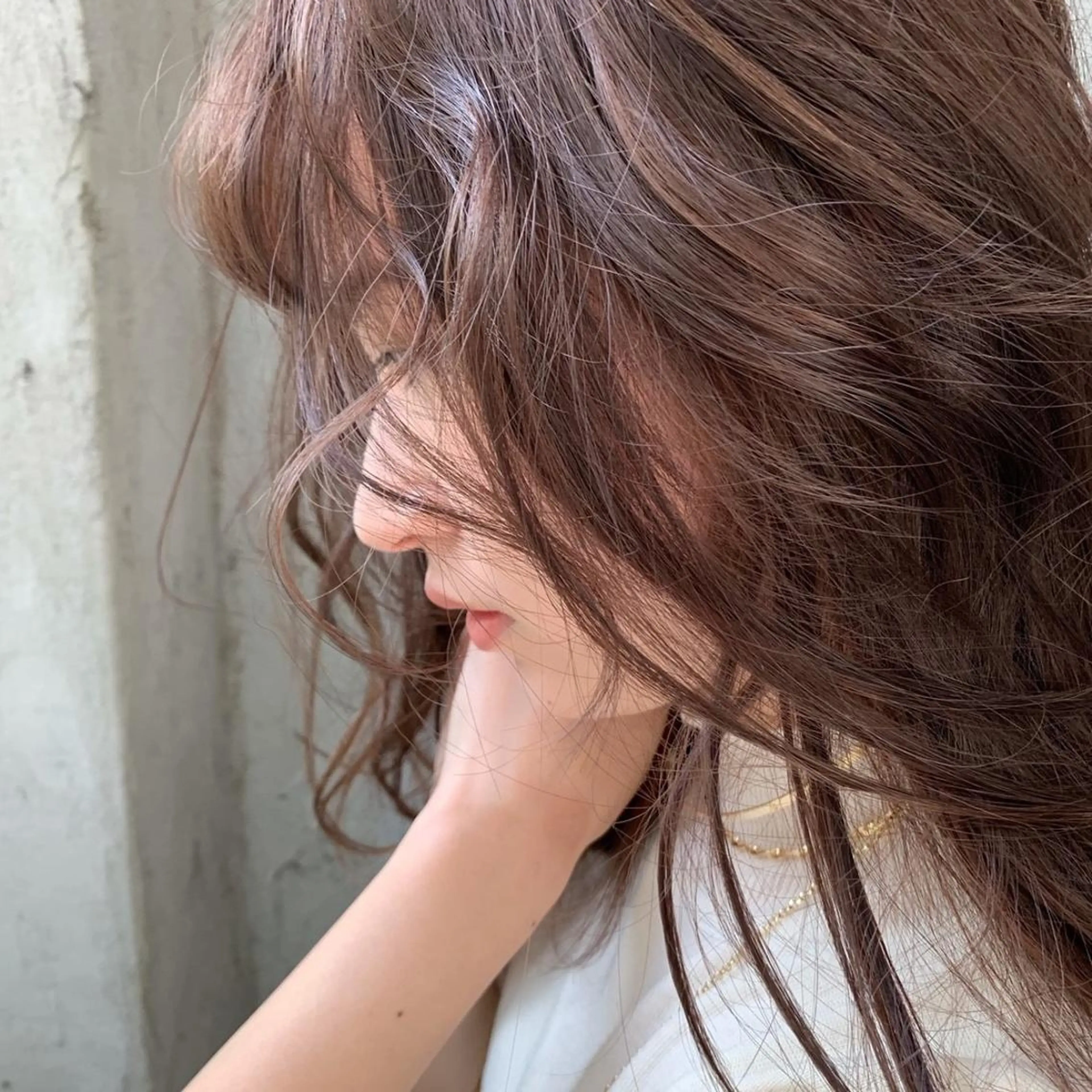 セミロング カラー 透明感カラー 鎌田卓也/髪質改善 /透明感カラーのヘアスタイル