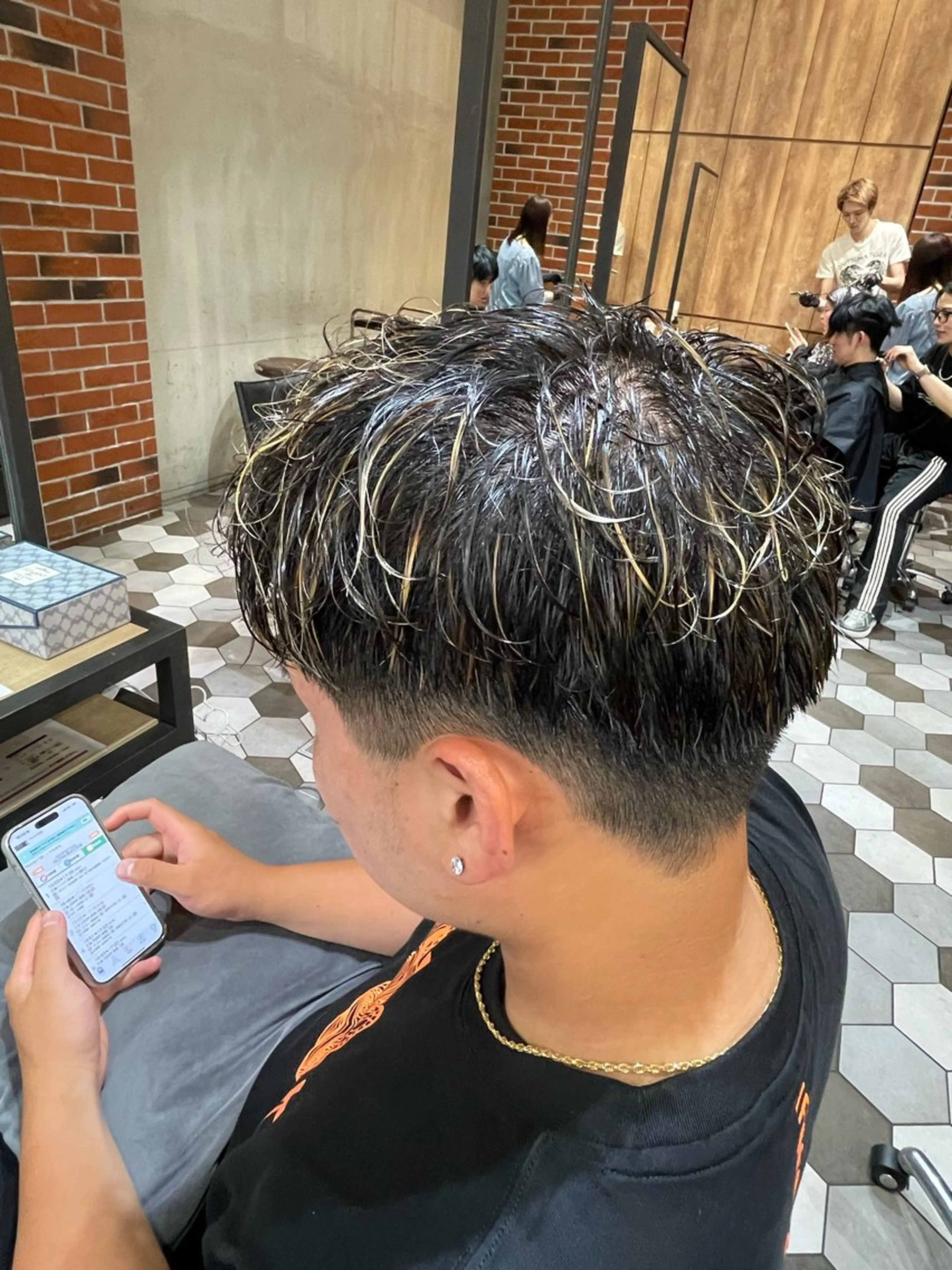 メンズ レイヤーカット/髪質 改善/鷲尾 駿のヘアスタイル