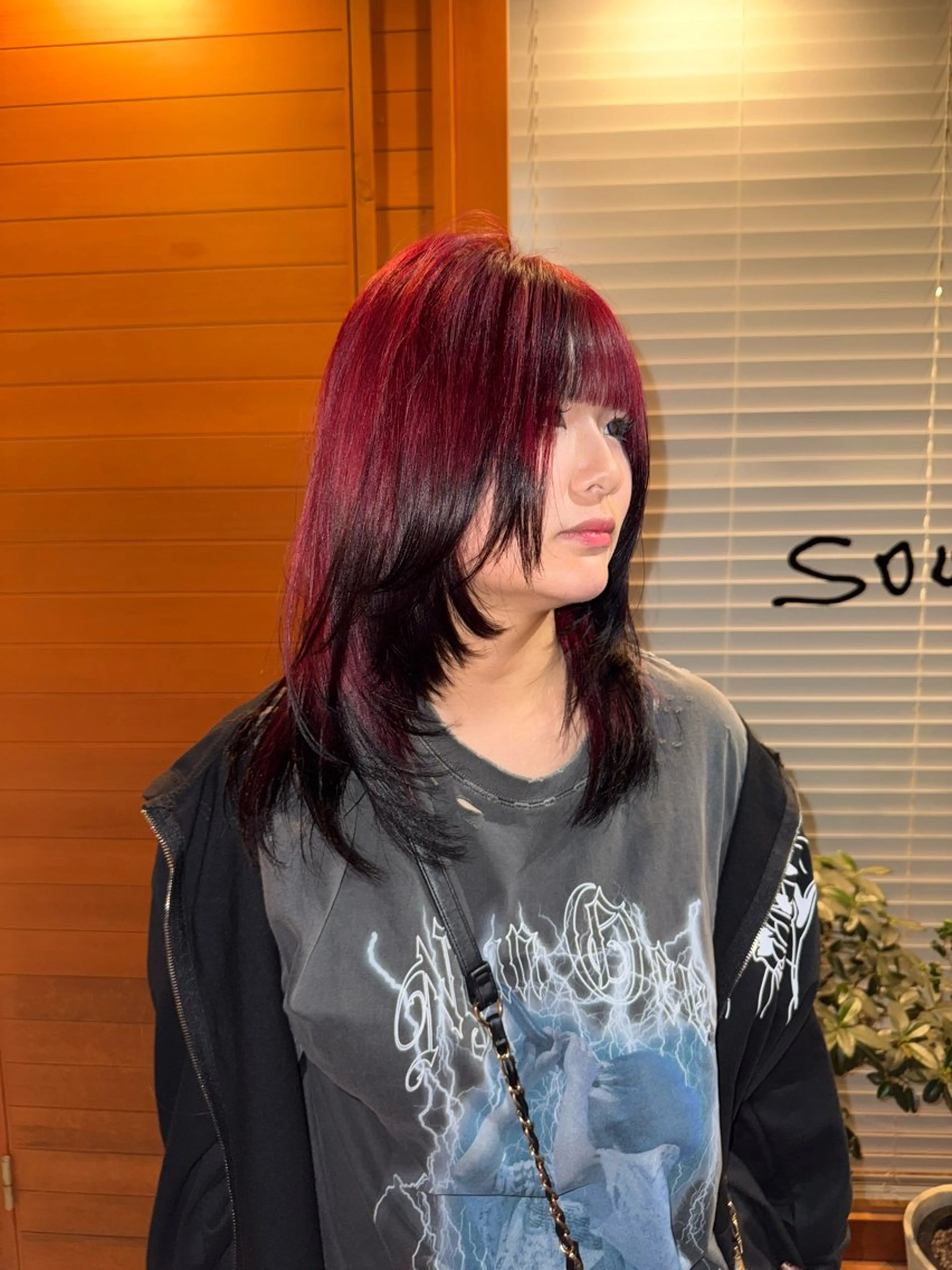 セミロング レイヤーカット カット souko所属・のん/ショートカット /南堀江のヘアスタイル