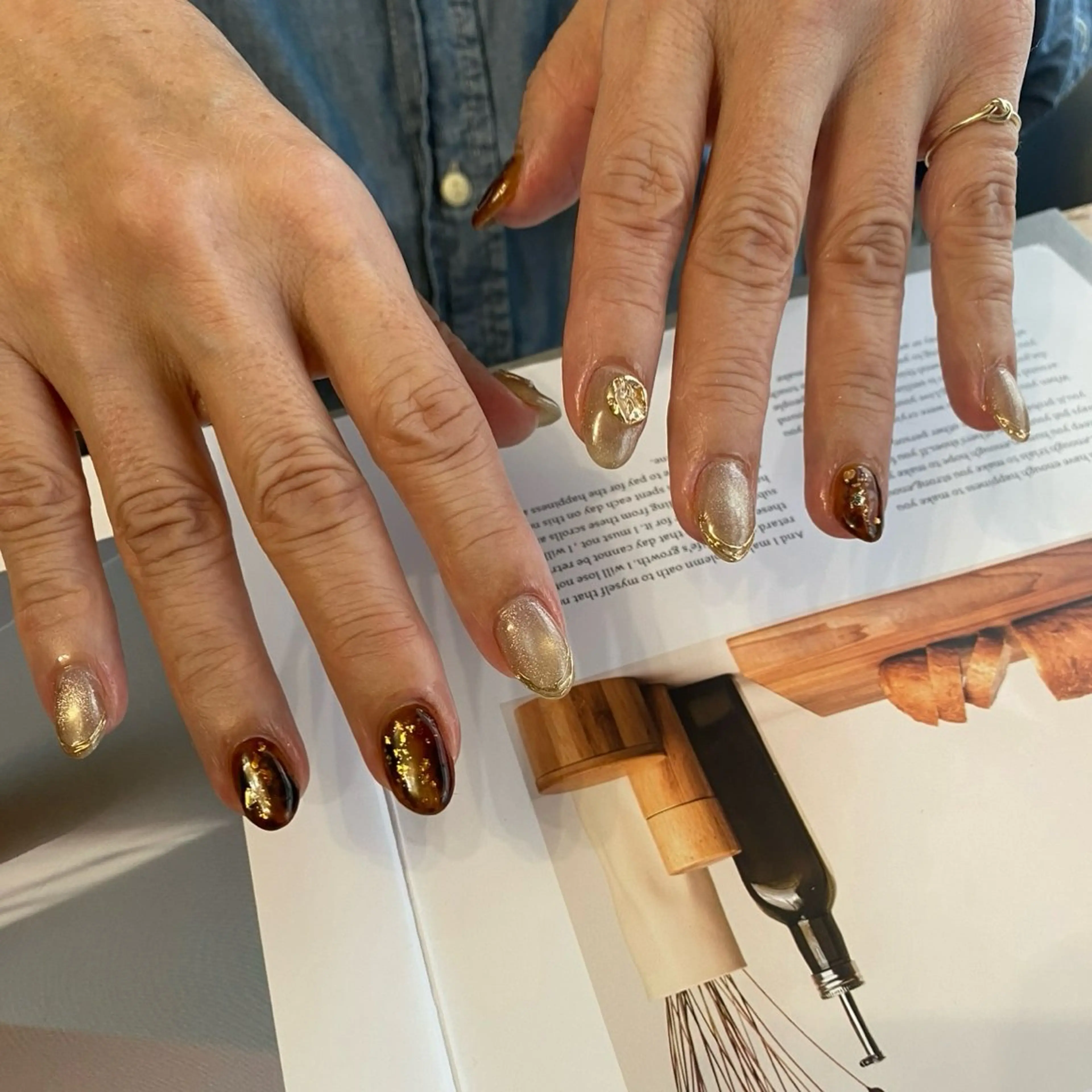 ネイル ハンドネイル ハンドケア nail salon maniのネイルデザイン