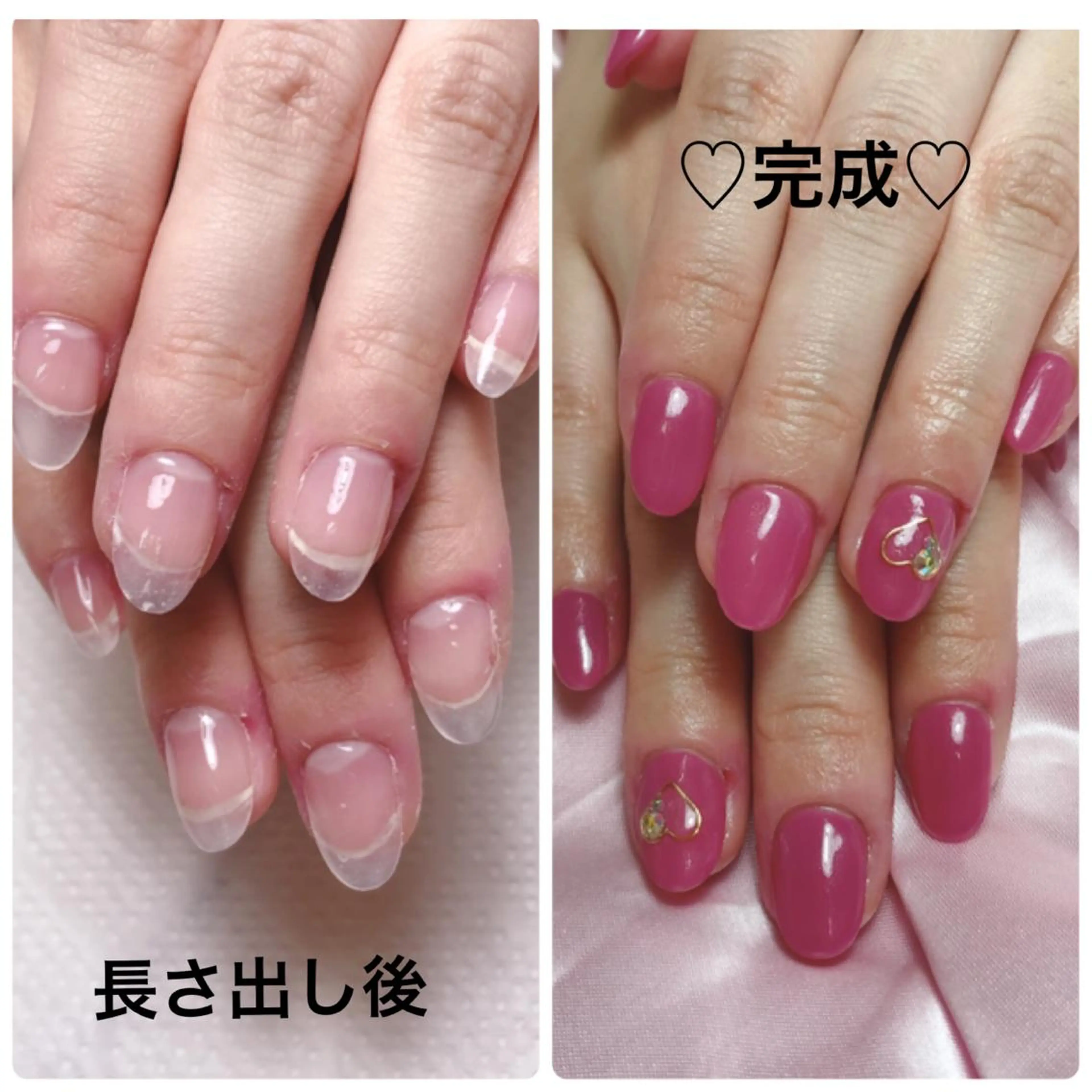 ネイル ワンカラーネイル 深爪を断らない スカルプ高評価店のネイルデザイン