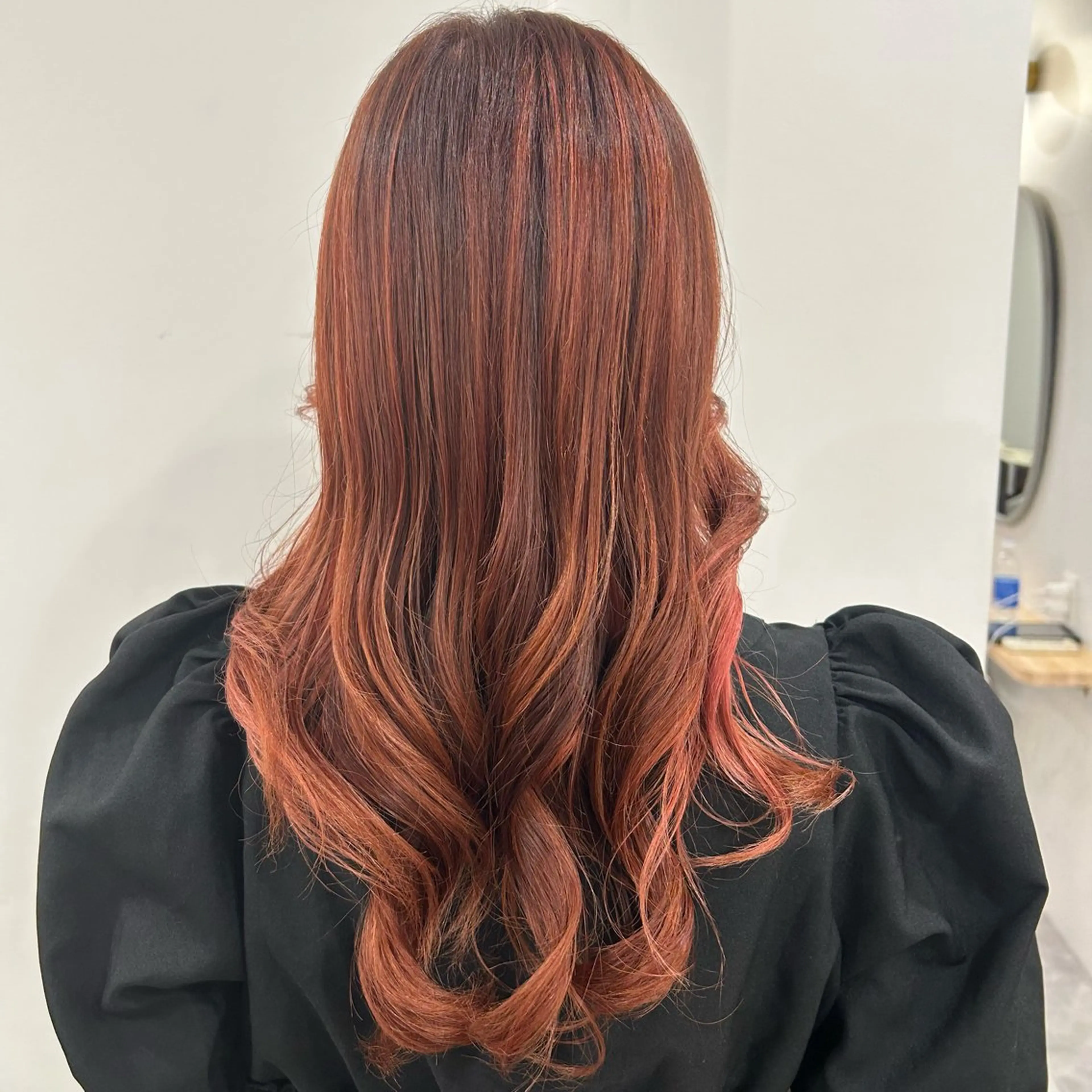 ロング カラー ヘアアレンジ ヘアカラー トリートメント SHIAN 立川 🍑すずかのヘアスタイル