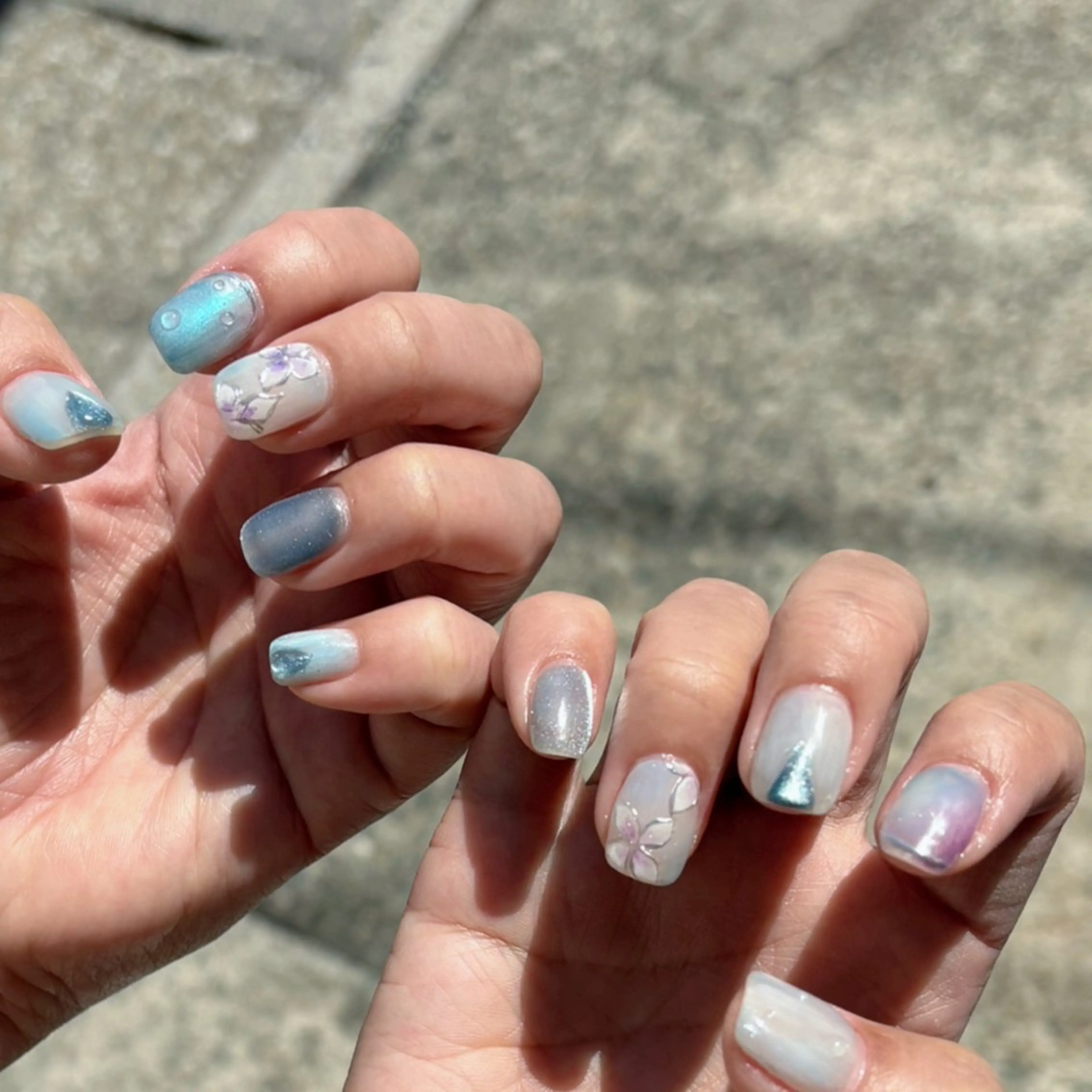 ネイル うるつやネイル🫧 Amiのネイルデザイン