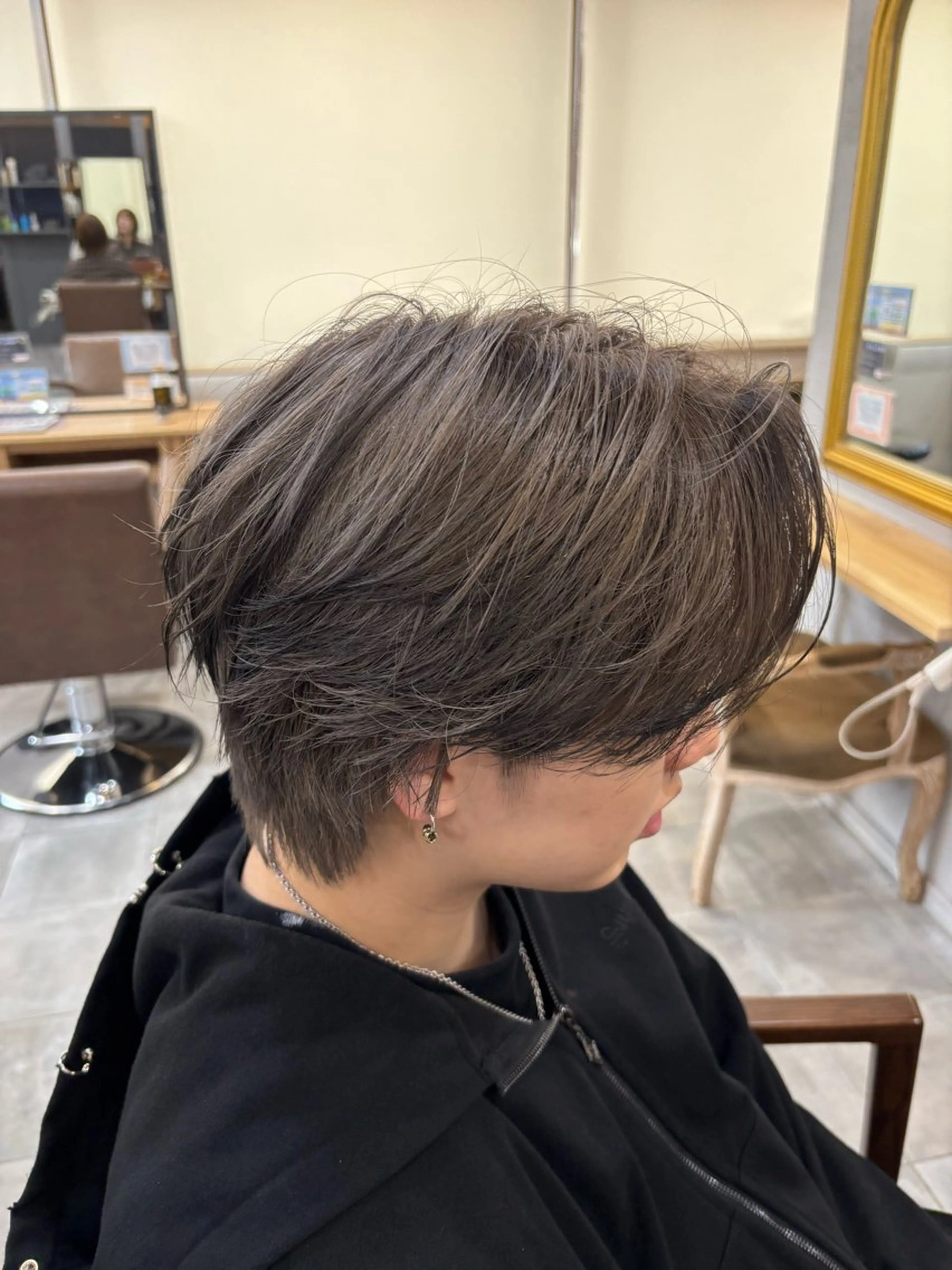 ショート カラー メンズ カット ヘアカラー トリートメント ❄️中野侑香❄️ ハイライト/ブリーチのヘアスタイル