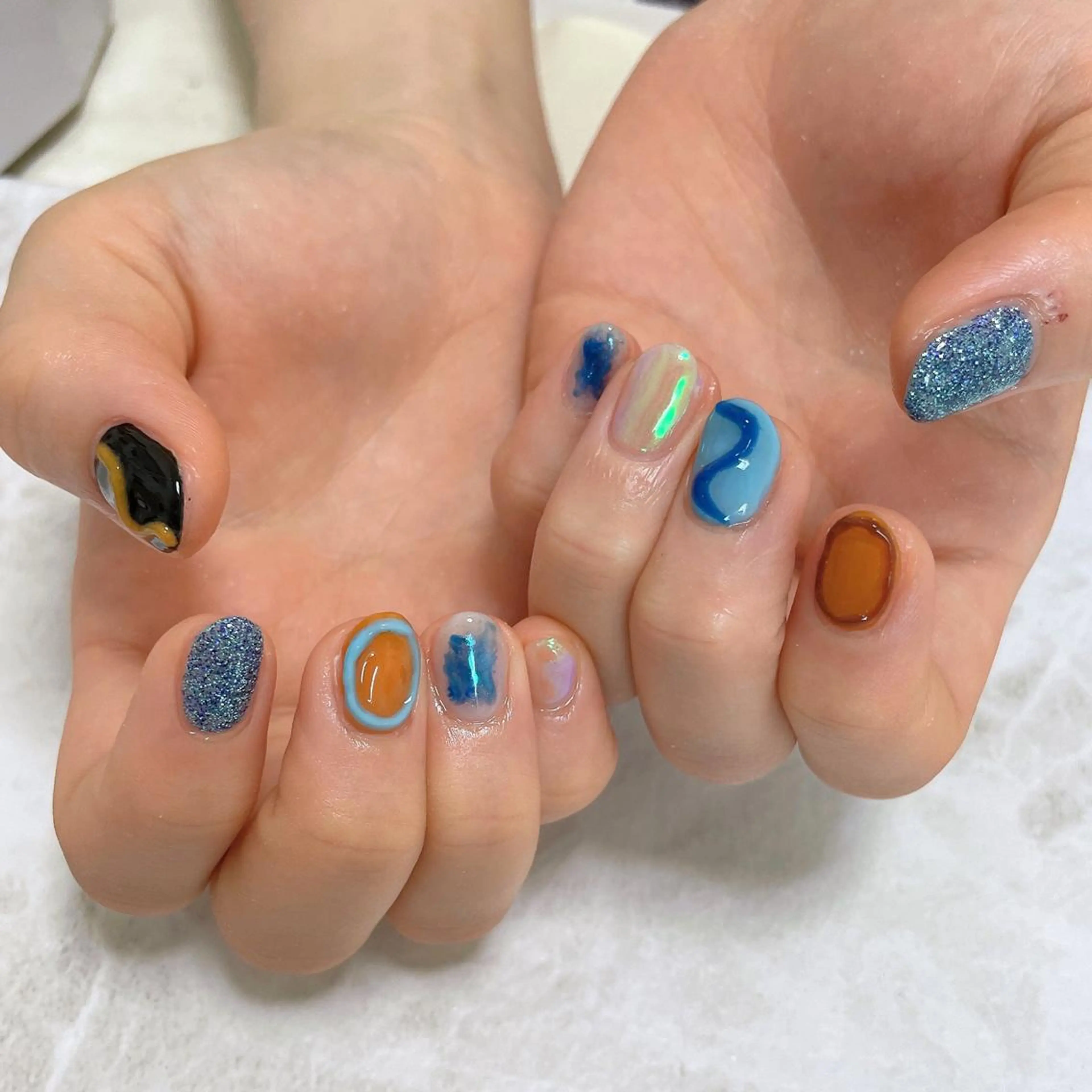 ネイル ハンドネイル フットネイル 竹本 愛のネイルデザイン