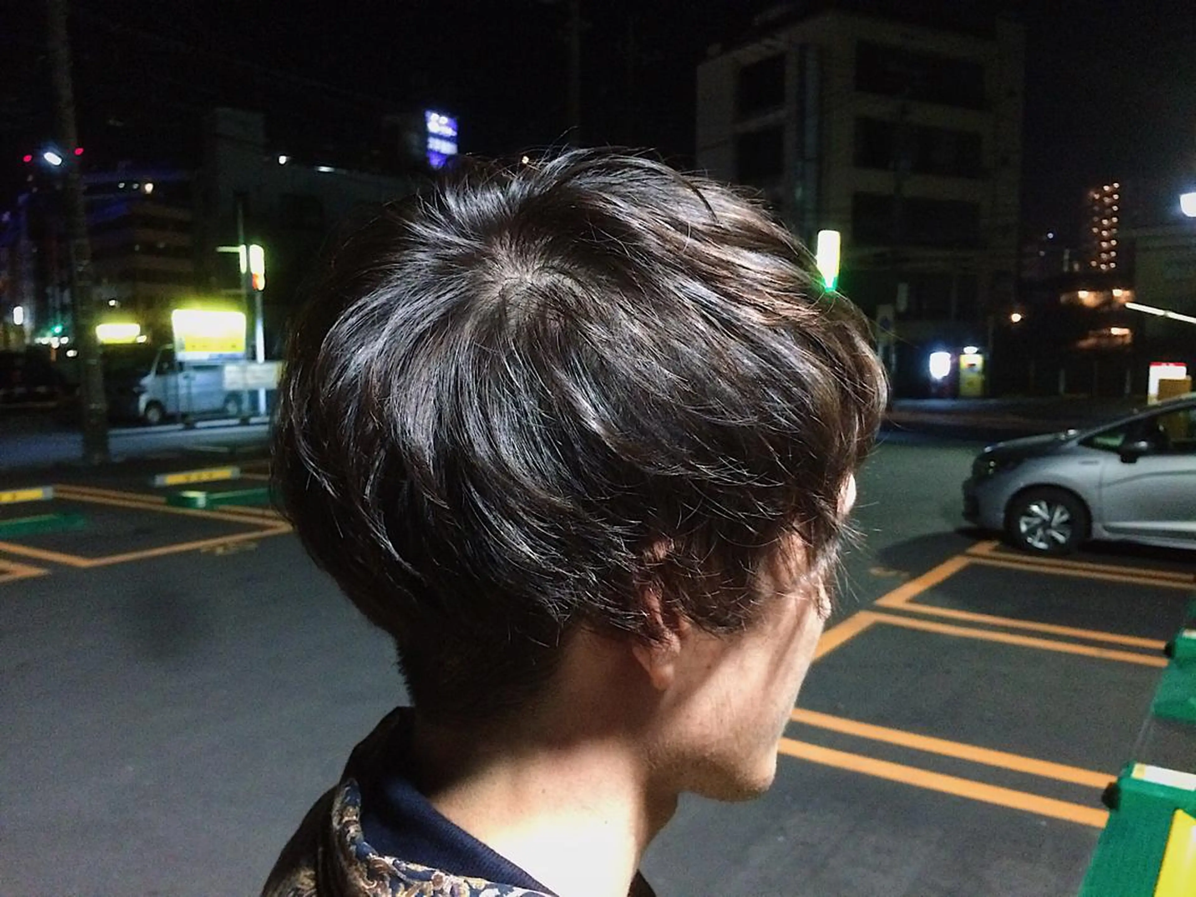 ショート カラー ヘアアレンジ メンズ アッシュ グラデーションカラー 遠藤悠大/メンズ縮毛 /メンズカットのヘアスタイル