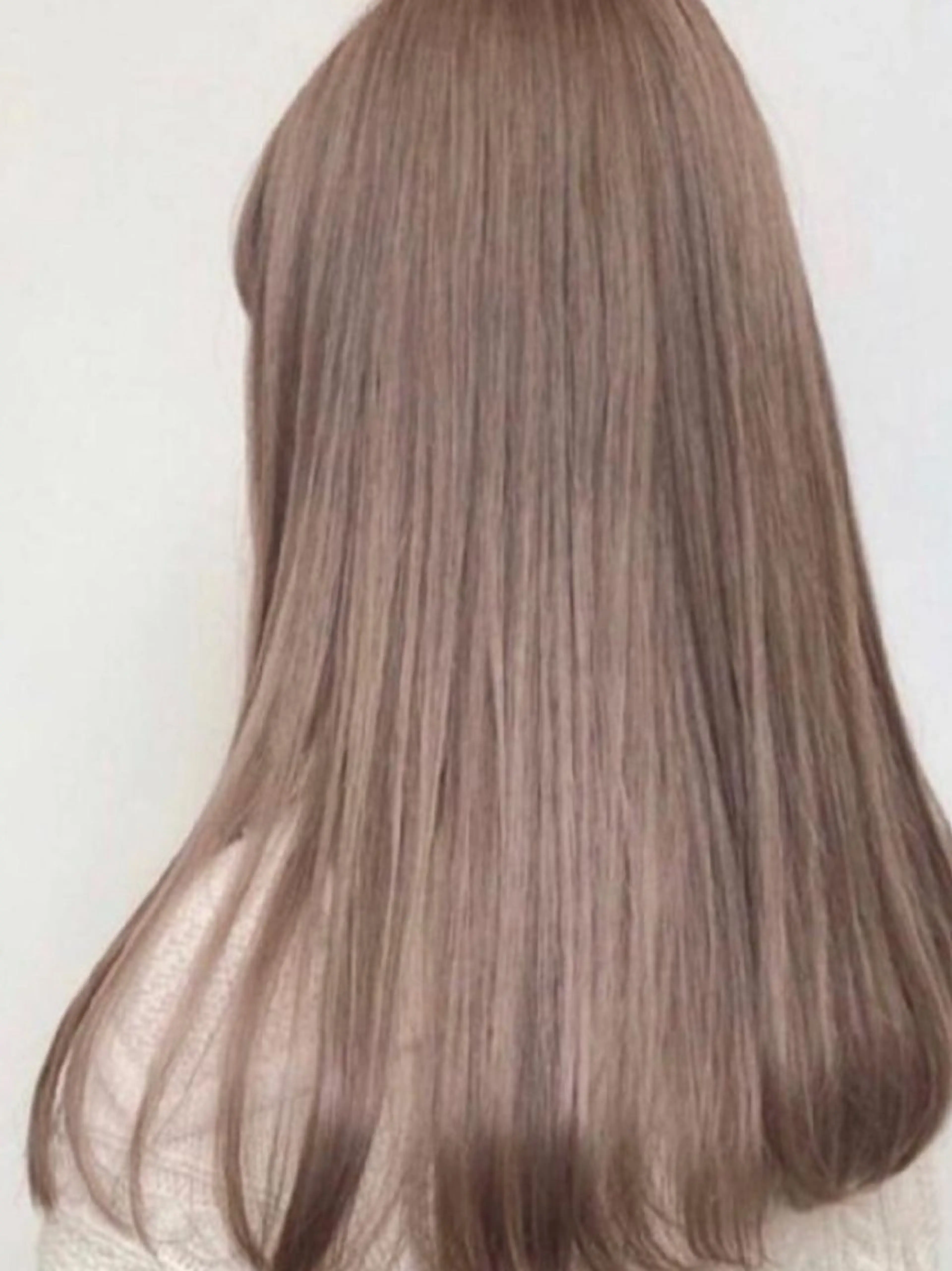 ロング 縮毛矯正 トリートメント GOToday所属・艶髪／オリーブ系／ 肌が綺麗に見えるお色のヘアスタイル