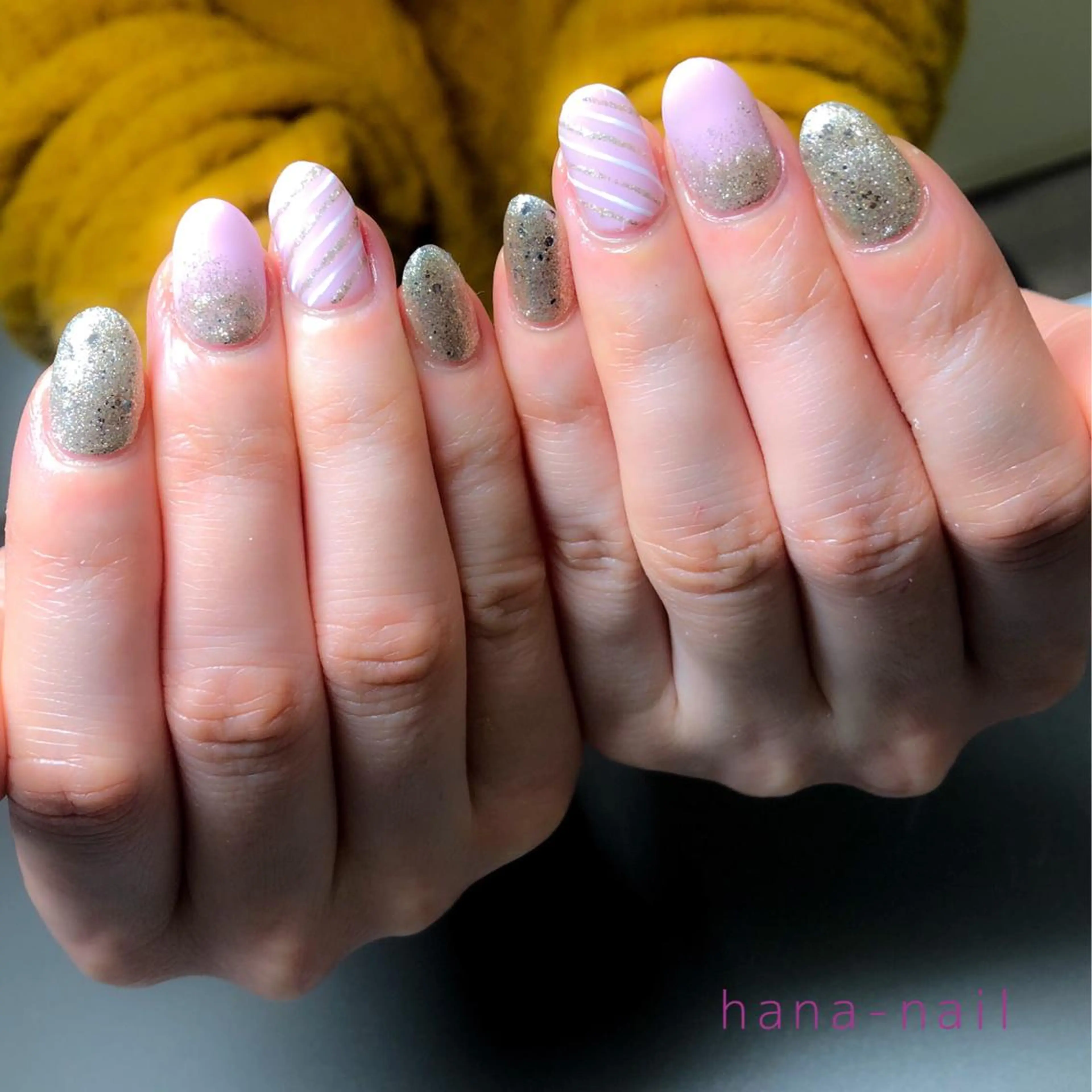 ネイル アートネイル 持ち込み Kao hana-nailのネイルデザイン
