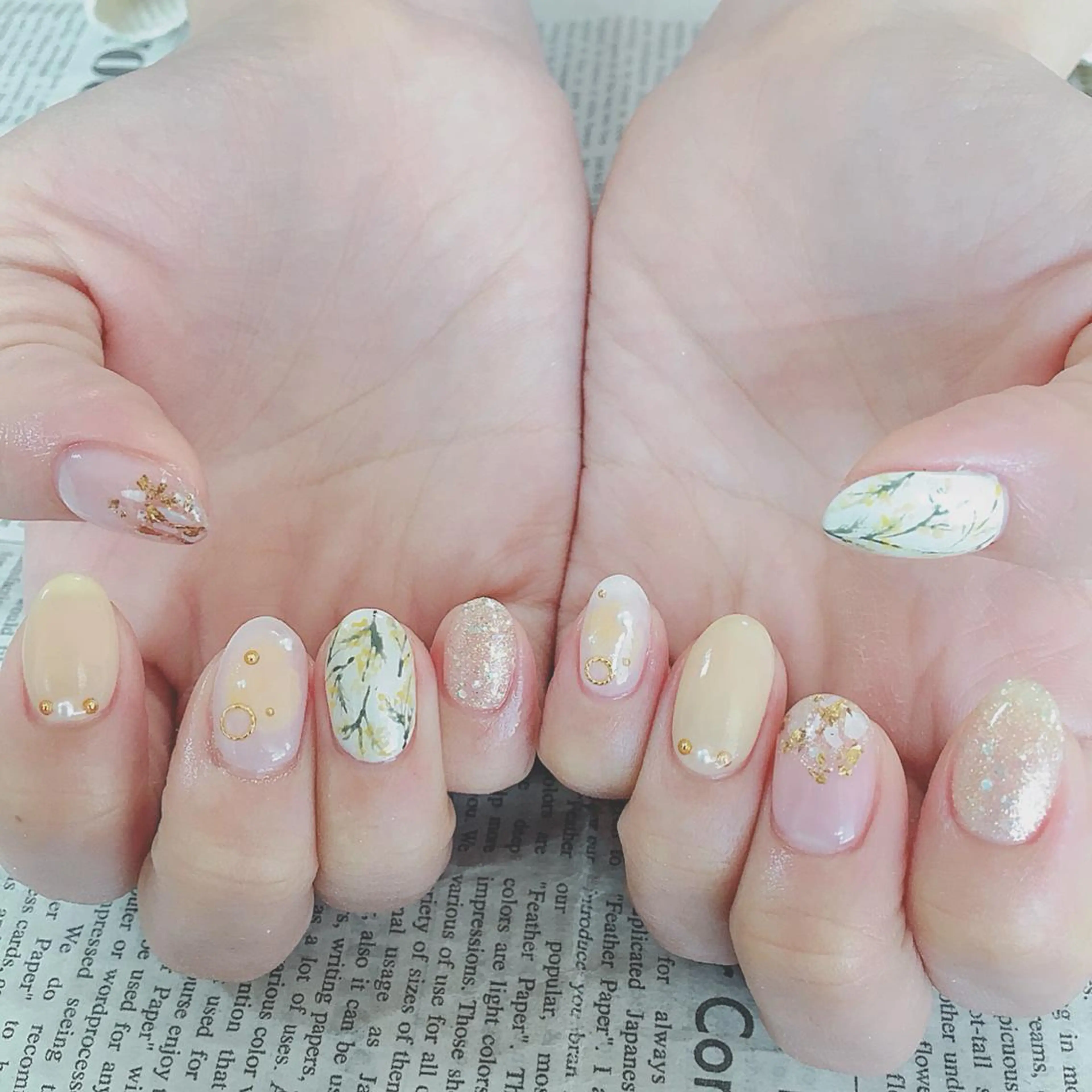 ネイル ハンドネイル ハンドケア 森山 舞のネイルデザイン