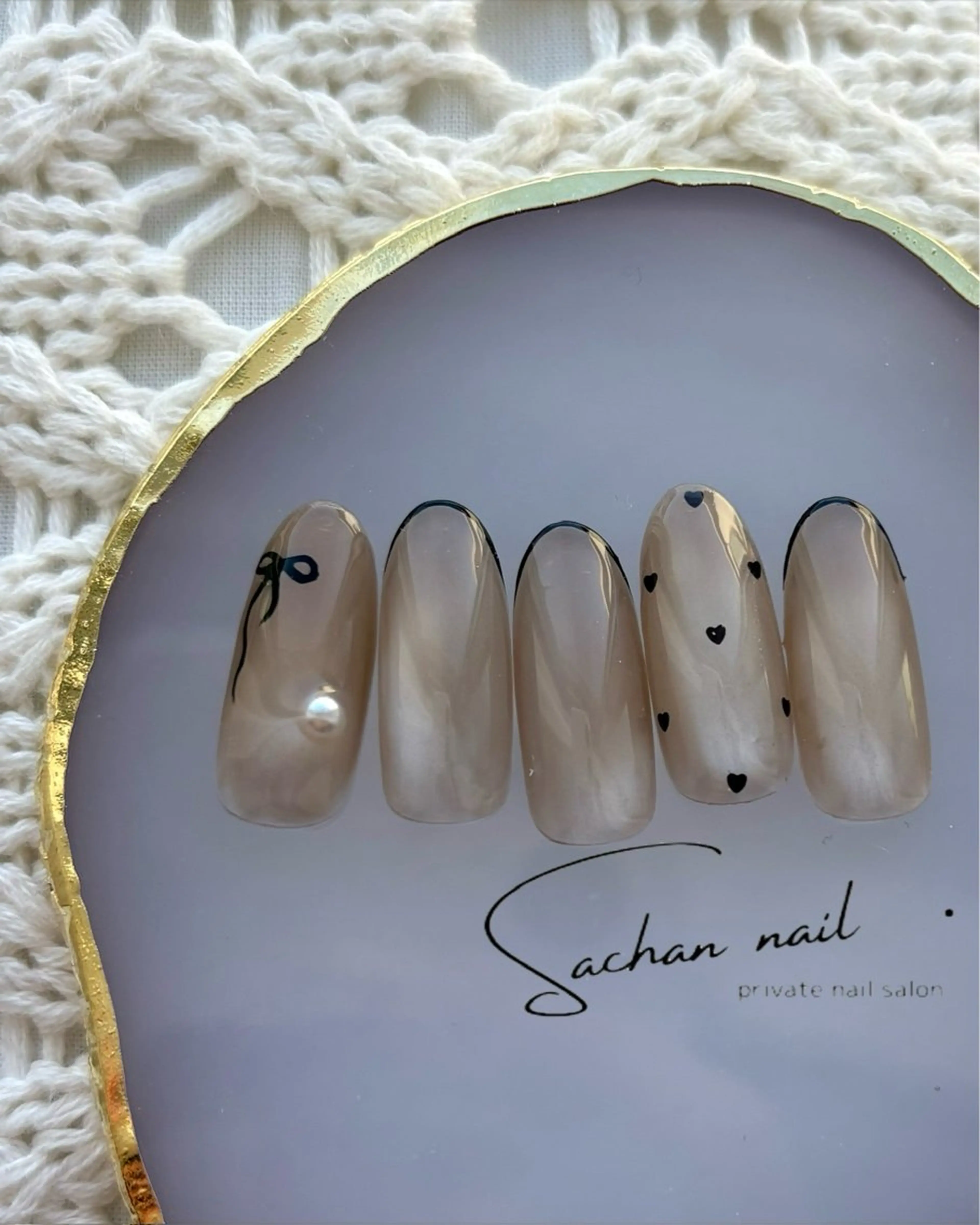 ネイル マグネットネイル Sukegawa Satsukiのネイルデザイン