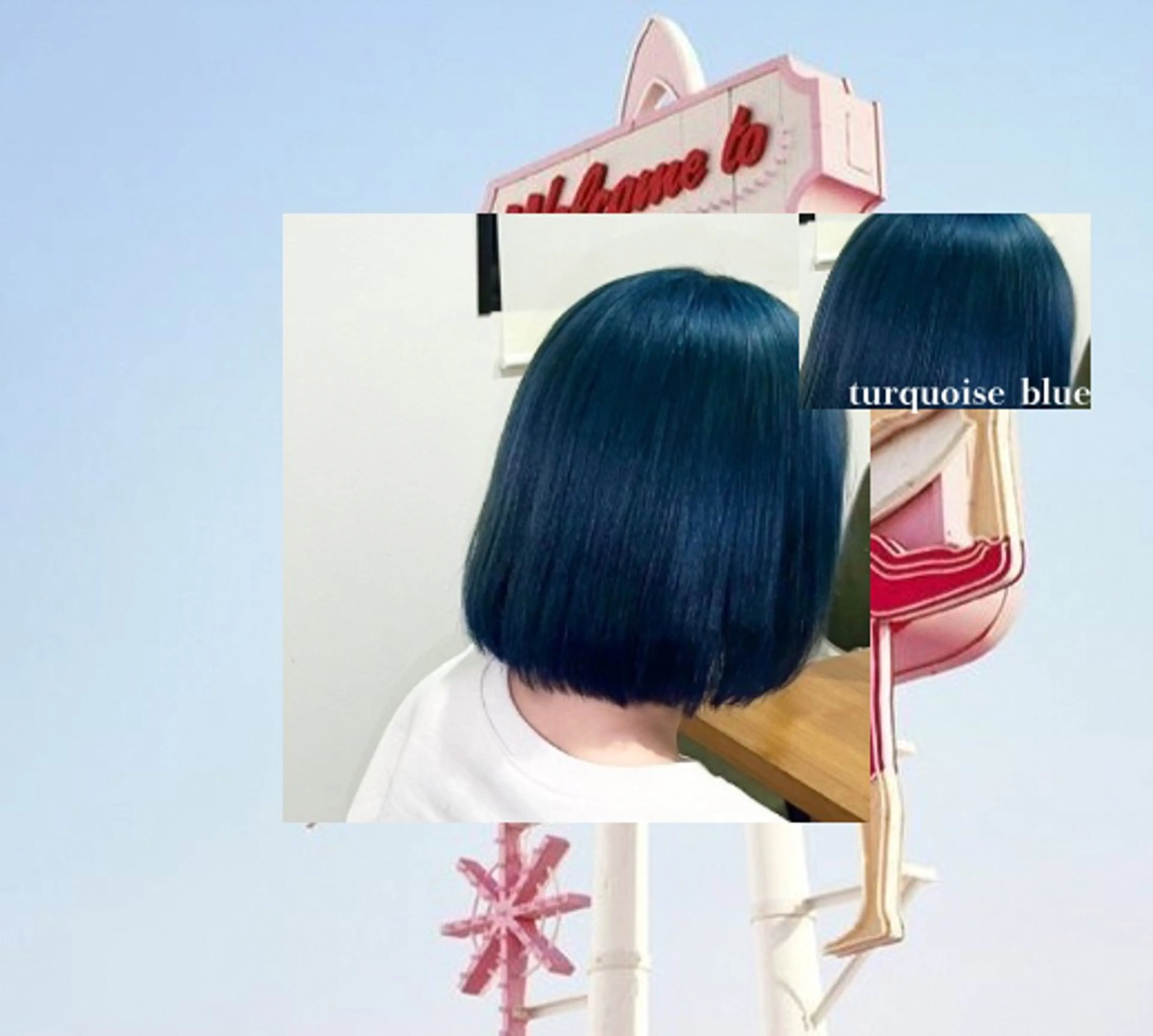 ミディアム カラー ヘアカラー あやか/ハイトーンカ ラー/デザインカラーのヘアスタイル