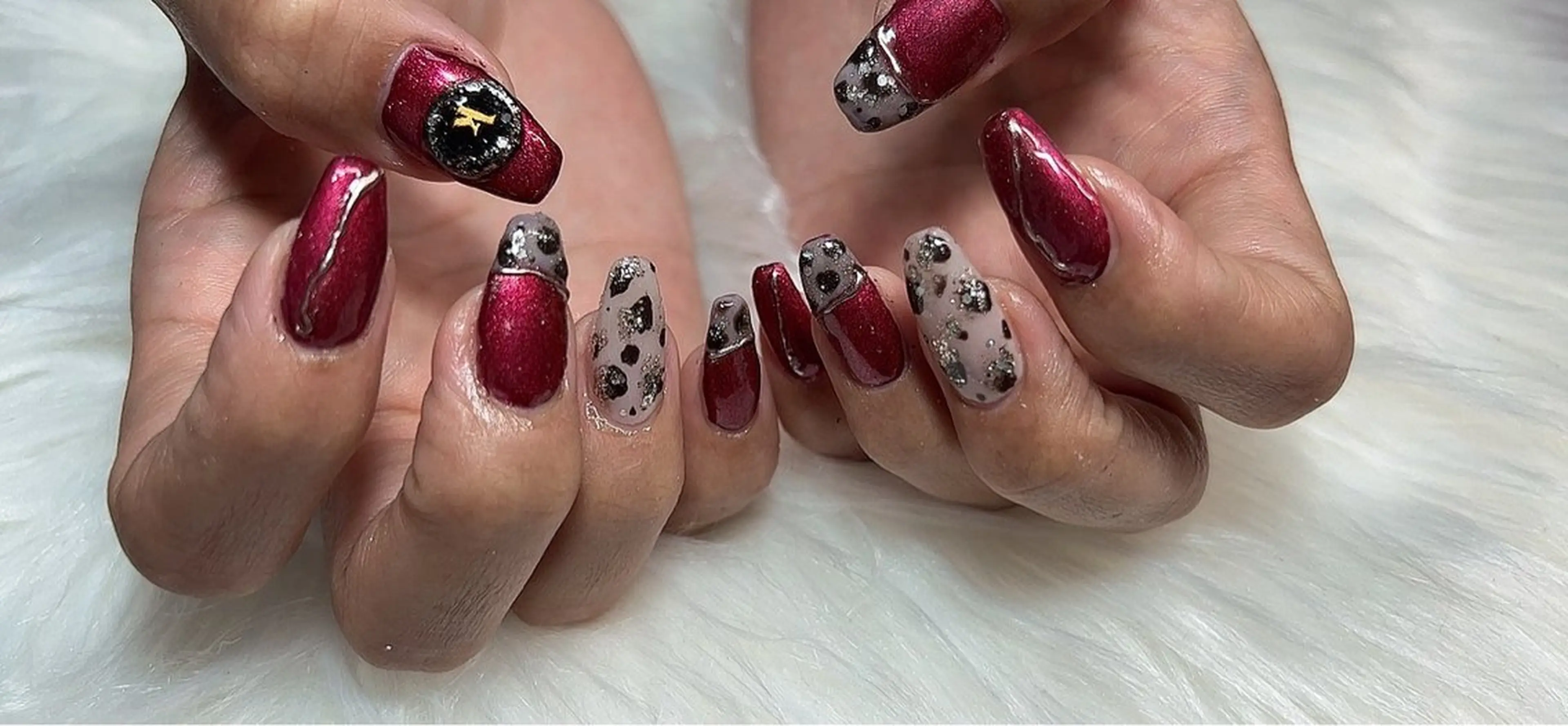 ネイル アニマル柄 Ruana Nailのネイルデザイン