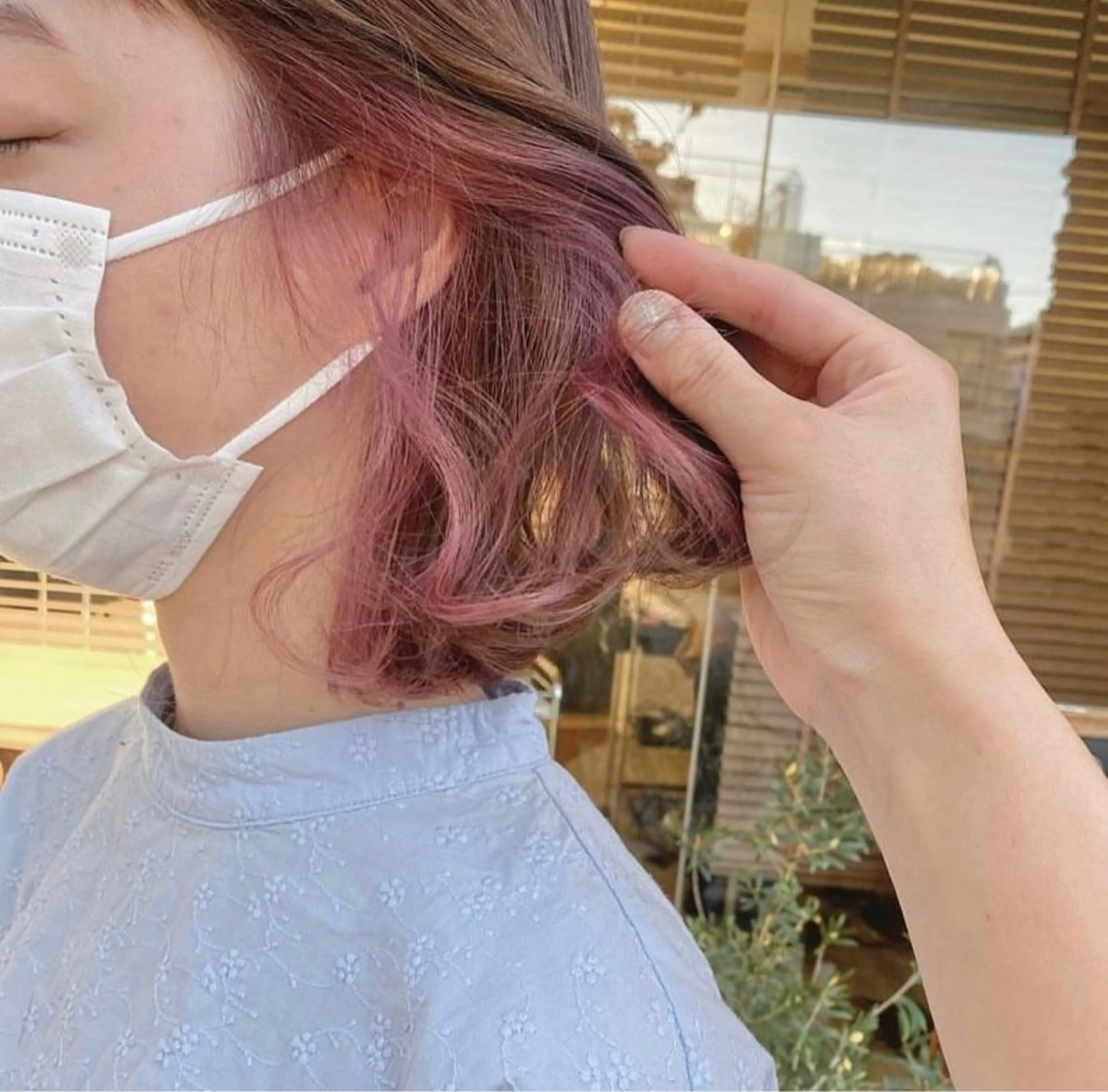 ミディアム 境 希望のヘアスタイル