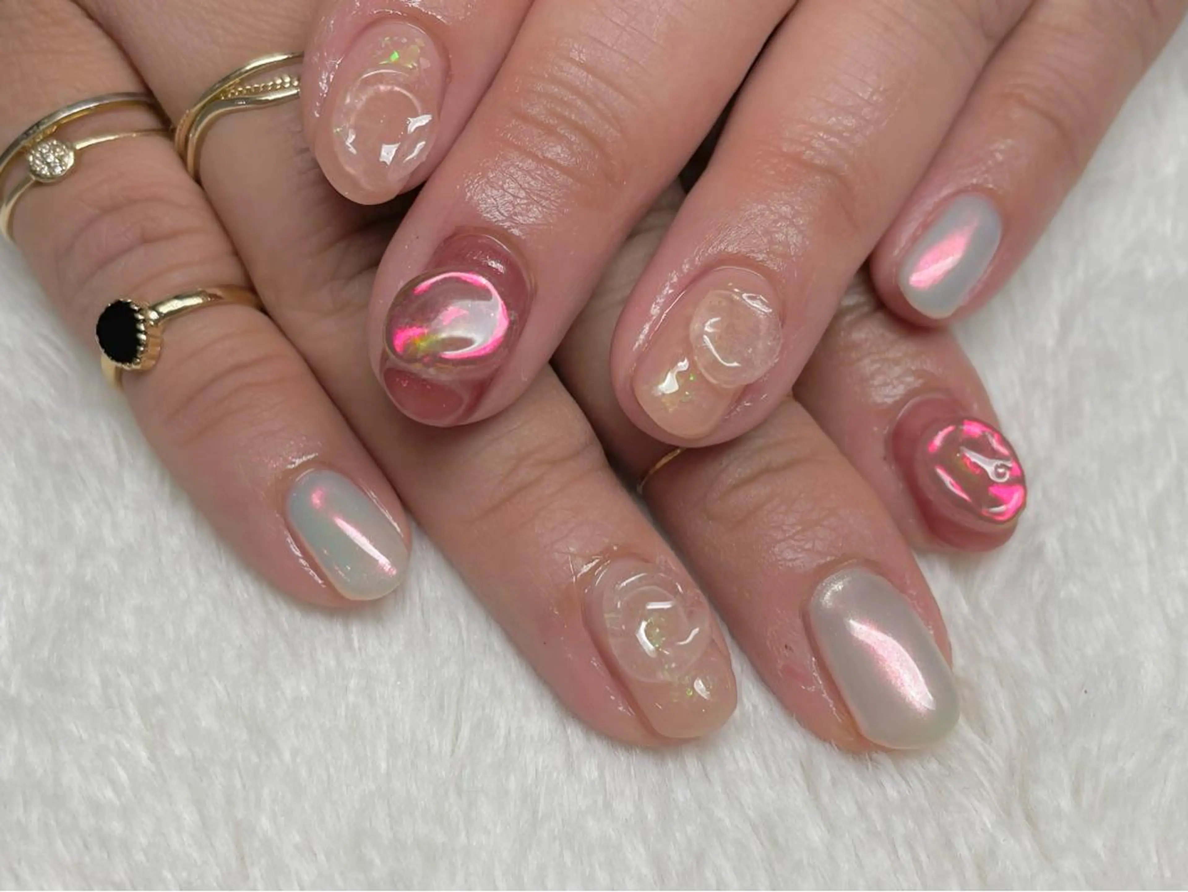 ネイル ぷっくりネイル riri-nail Rie Endoのネイルデザイン
