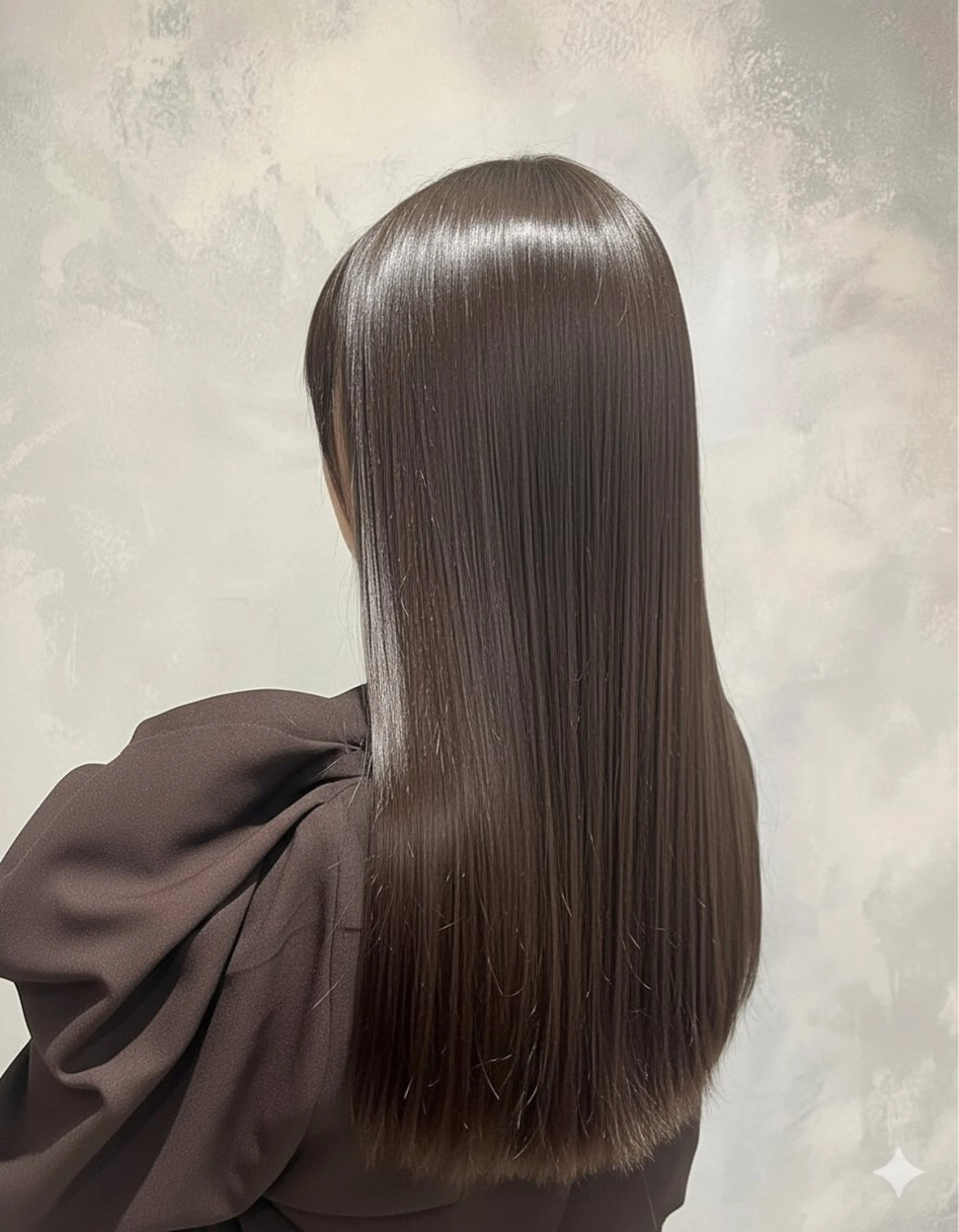 〖4月限定〗メンテナンスカット＋中性縮毛矯正 + 2 stepトリートメントの写真