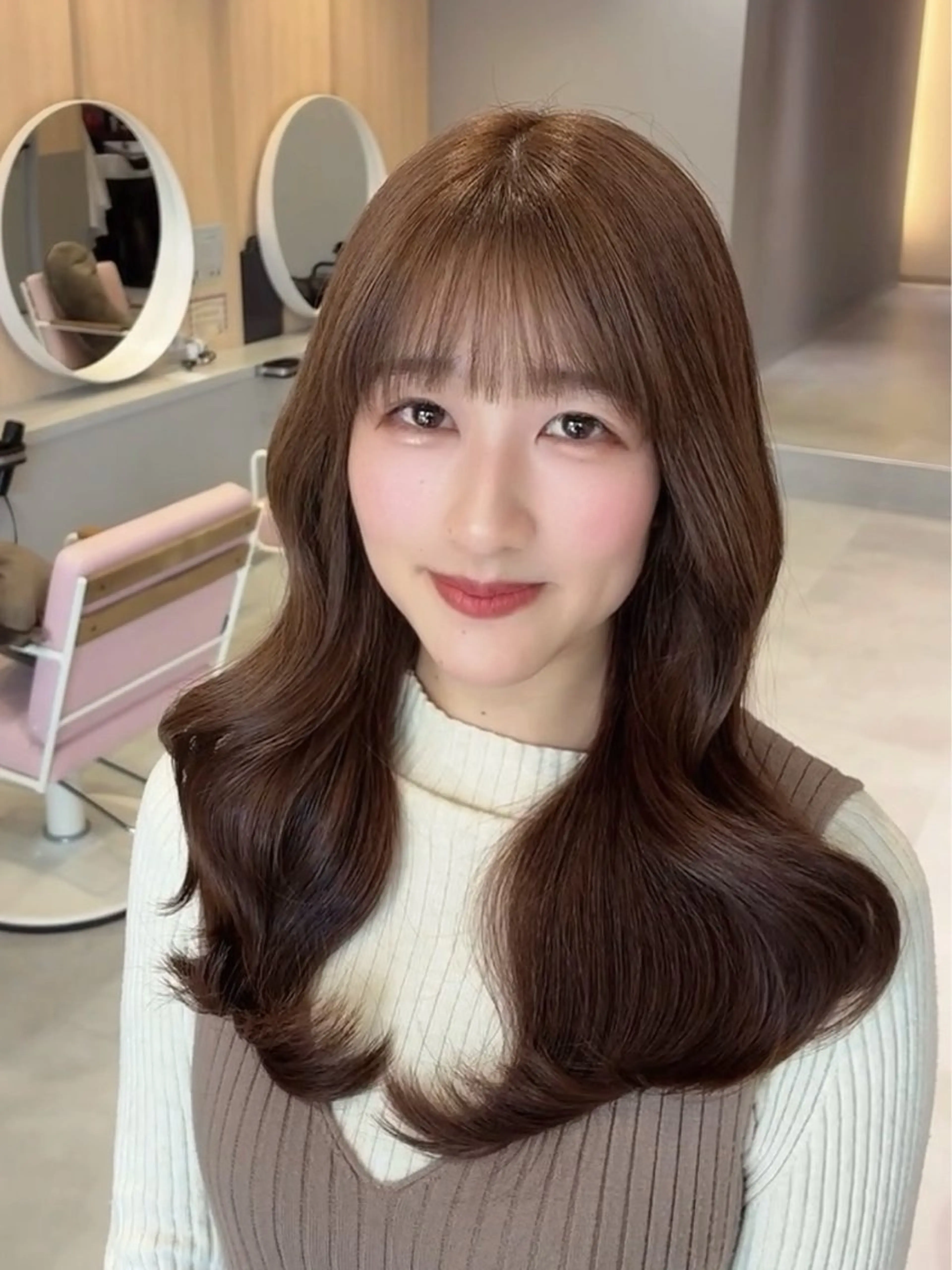 小顔×韓国レイヤー/ 骨格診断/Rikuのヘアスタイル