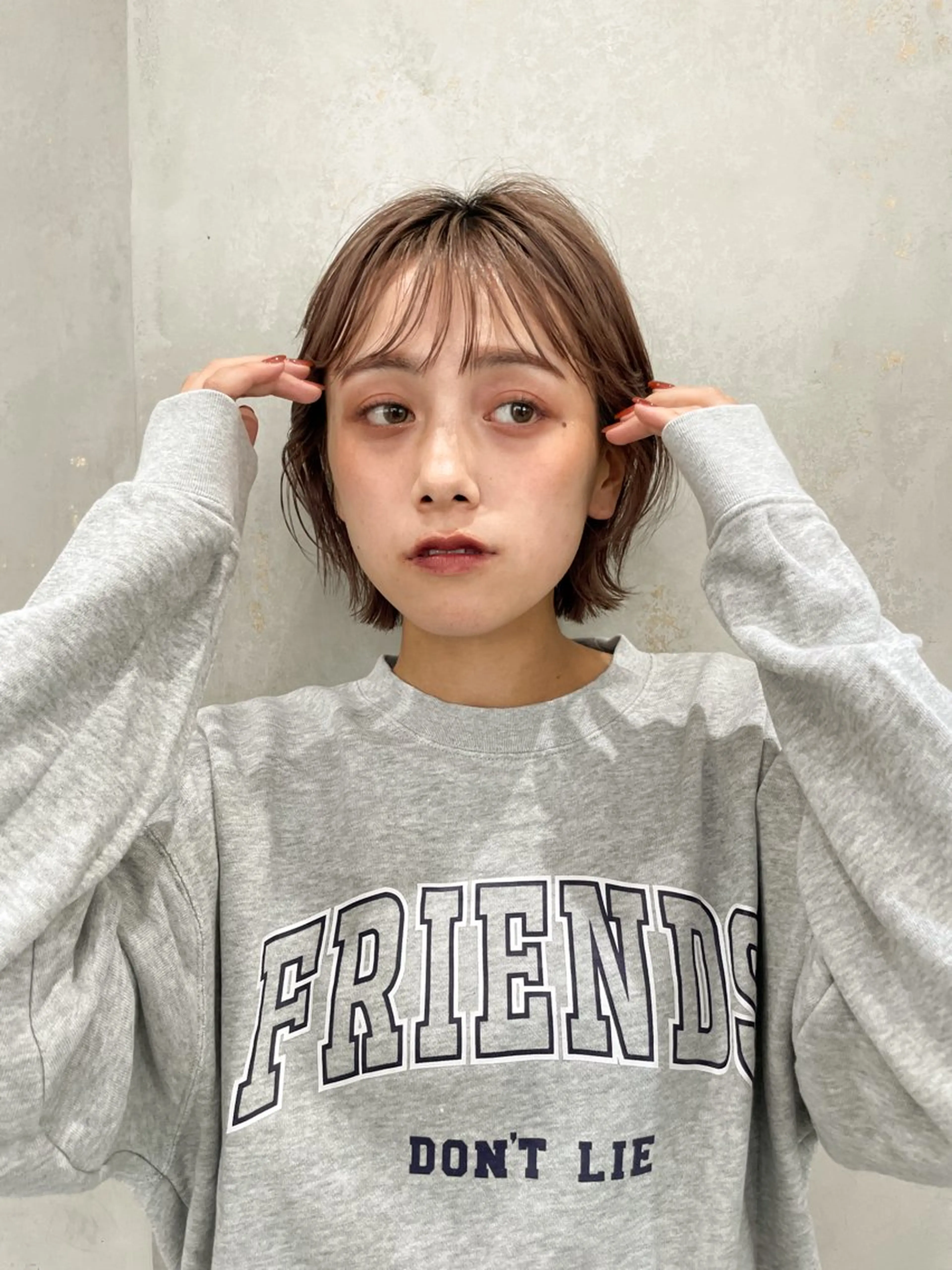 【ブリーチ💎】カット+ケアブリーチ+カラー+トリートメントの写真