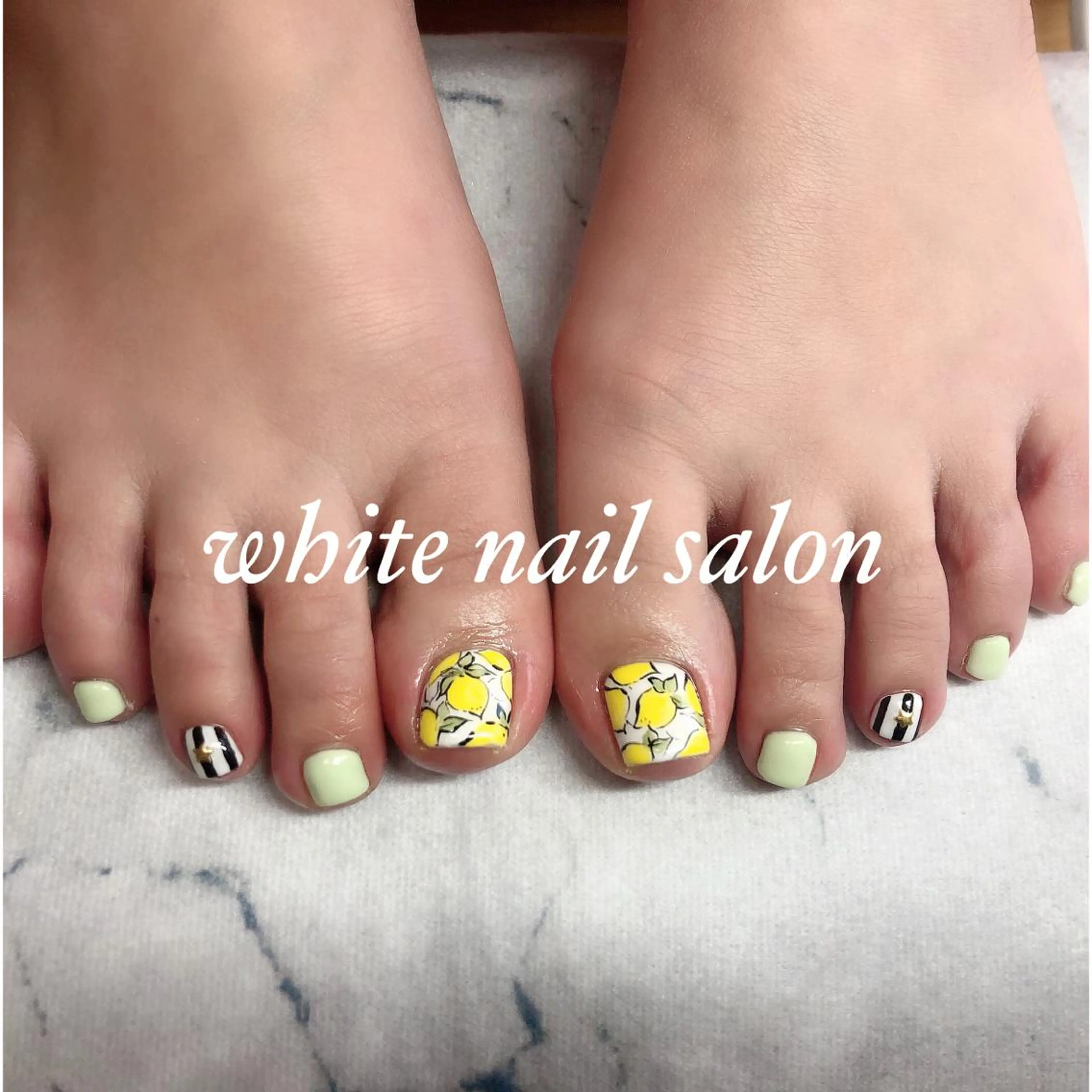 ネイル フットネイル ジェルネイル パステルネイル シンプルネイル ハンドネイル white nail salonのネイルデザイン