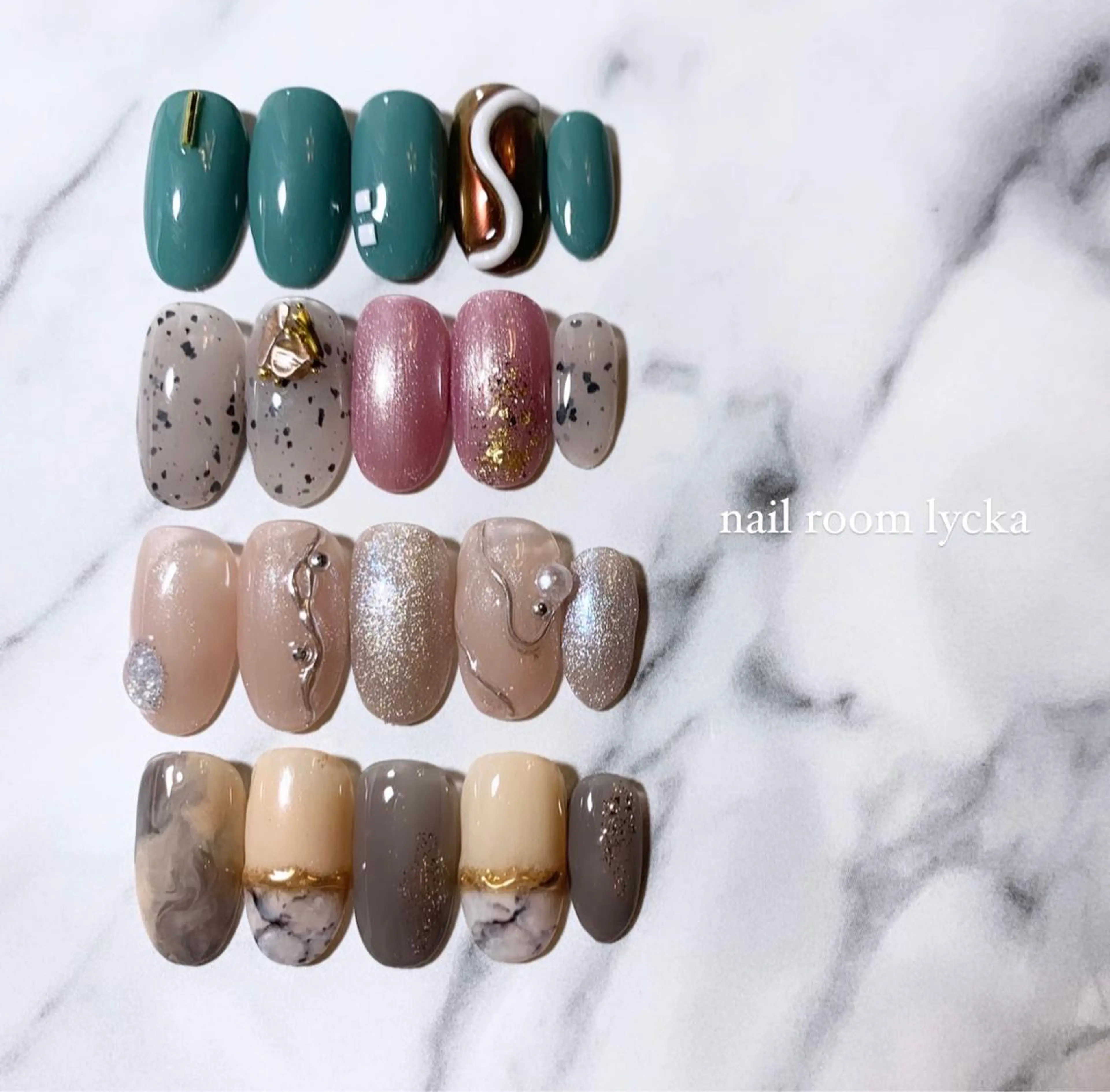 ネイル ﾈｲﾙﾙｰﾑﾘｯｶ 𝐦𝐚𝐲𝐮のネイルデザイン