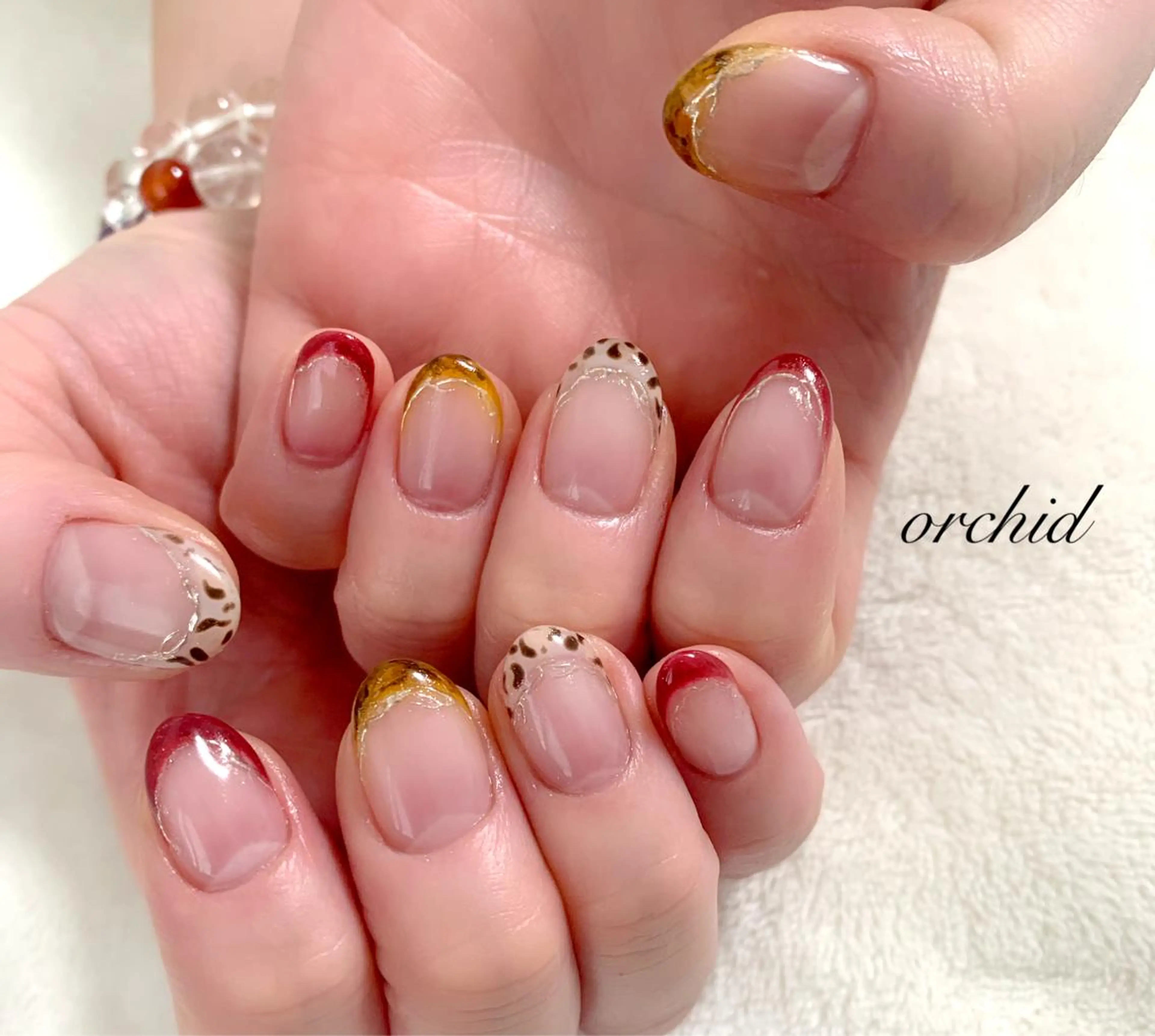 ネイル orchid ♡オーキッドのネイルデザイン