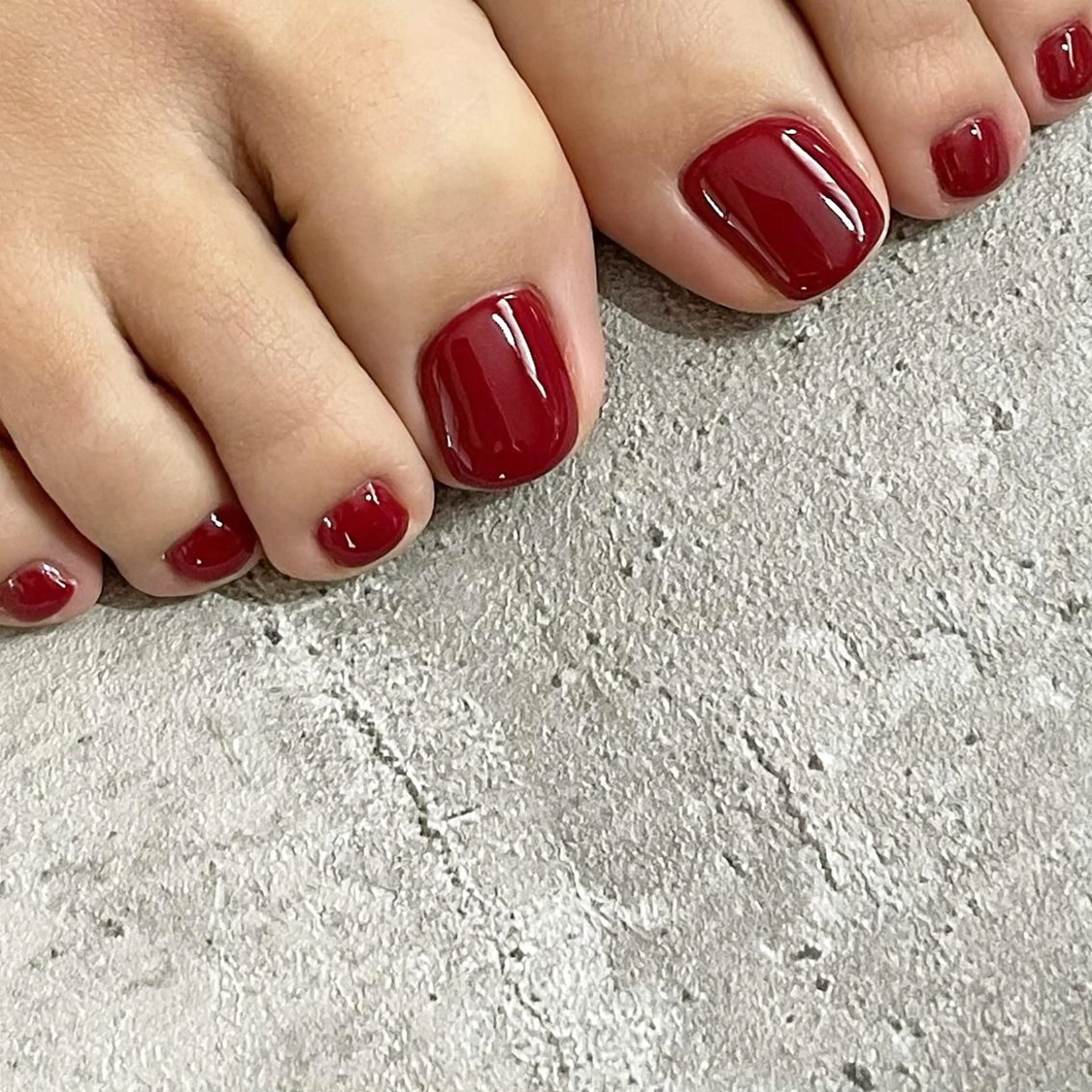 ネイル ワンカラーネイル 東 千夏のネイルデザイン