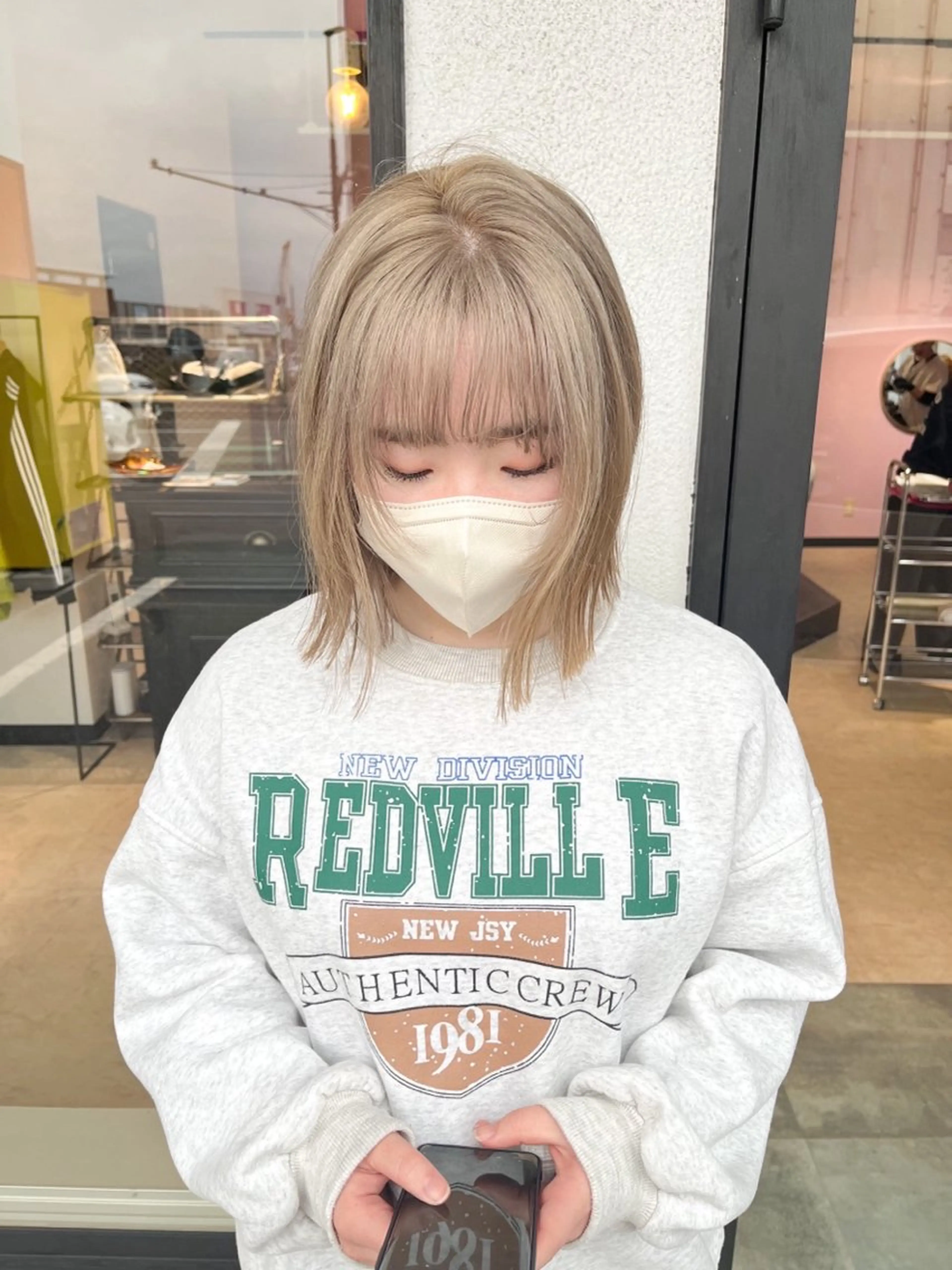 ショート カラー カット ヘアカラー 藤井 貴美子のヘアスタイル