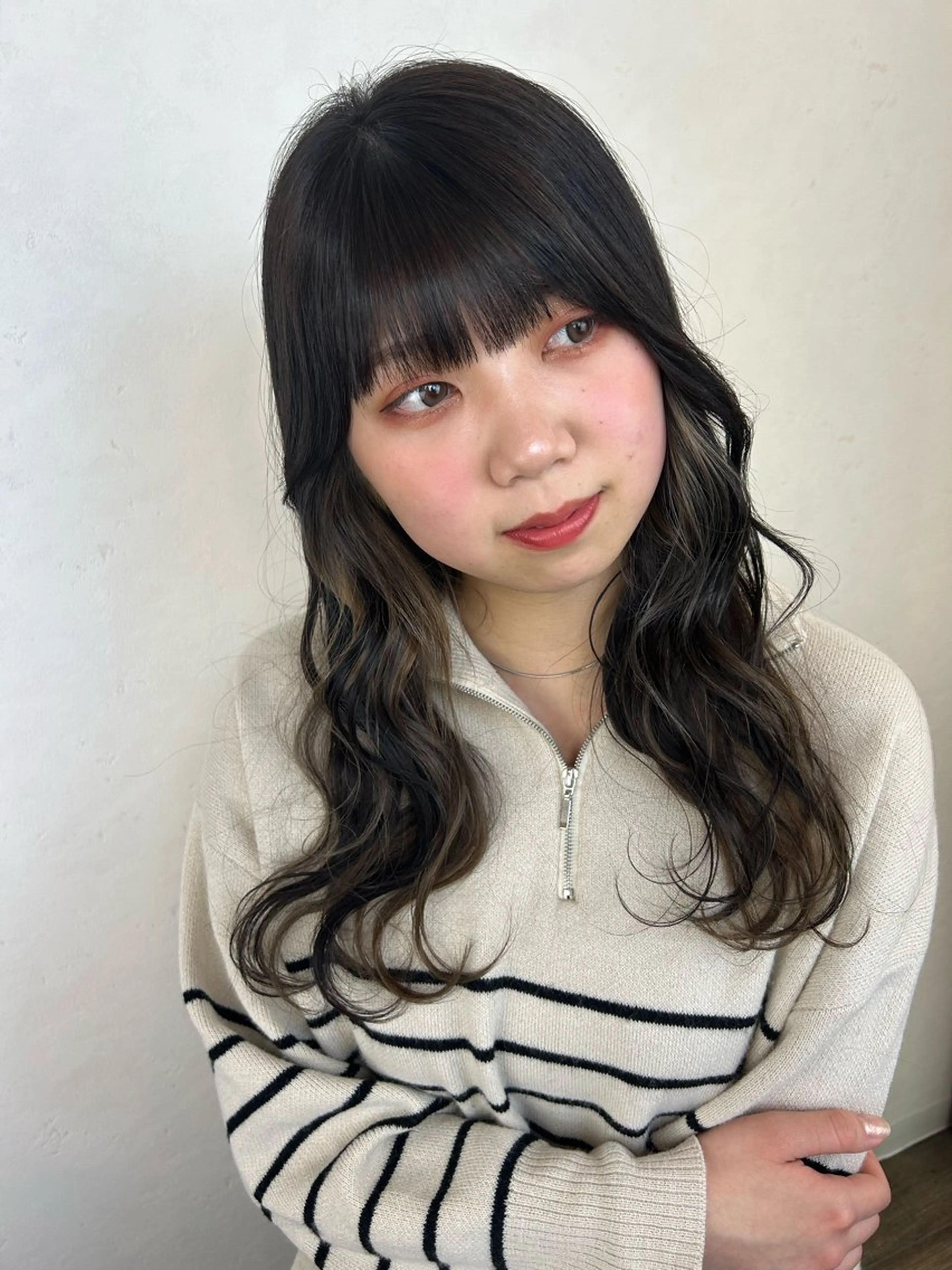 ロング カラー 🍒中川葵久美🍒 レイヤー/メンズのヘアスタイル