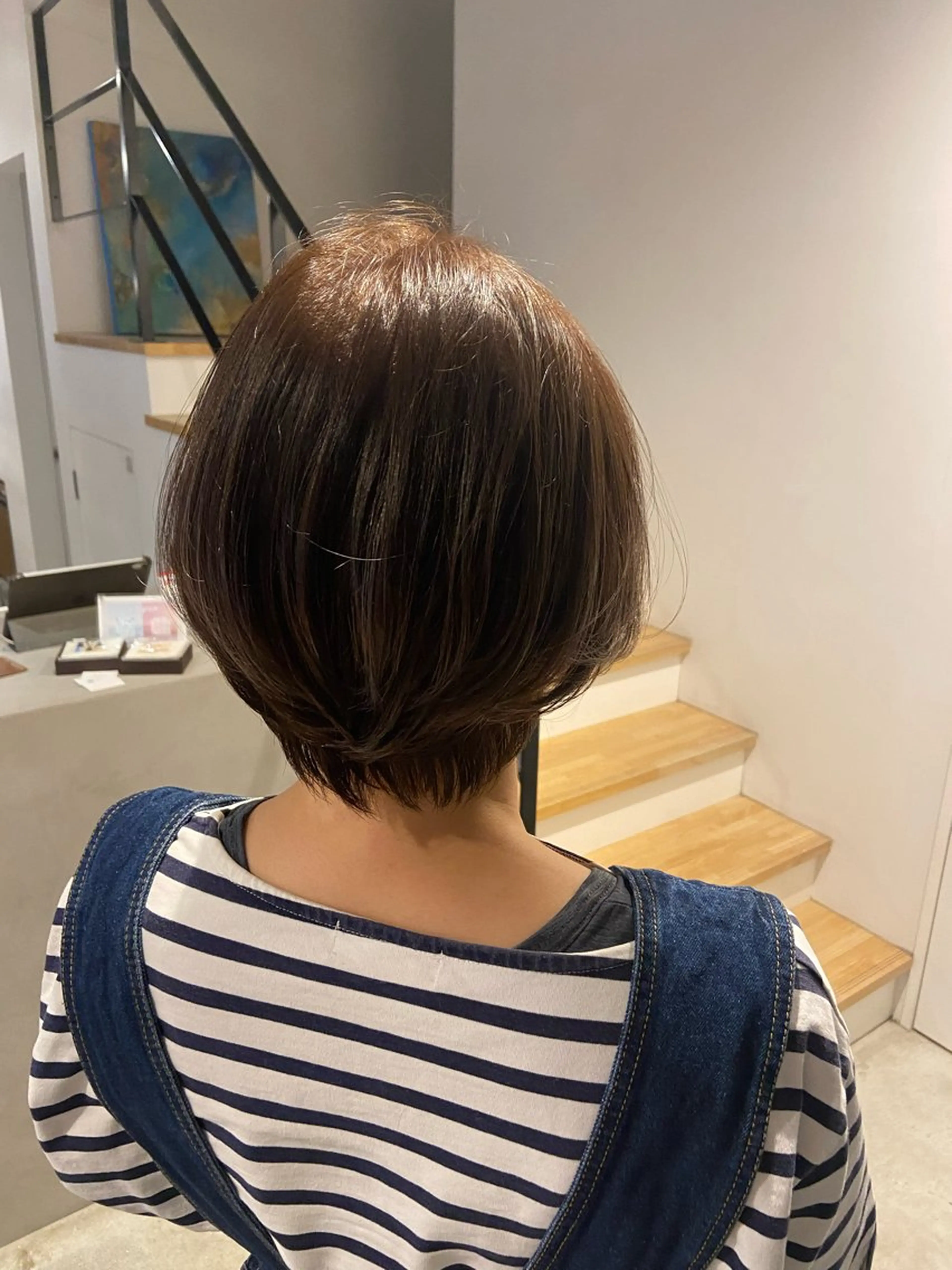 ショート ヤタガイ ミツエのヘアスタイル
