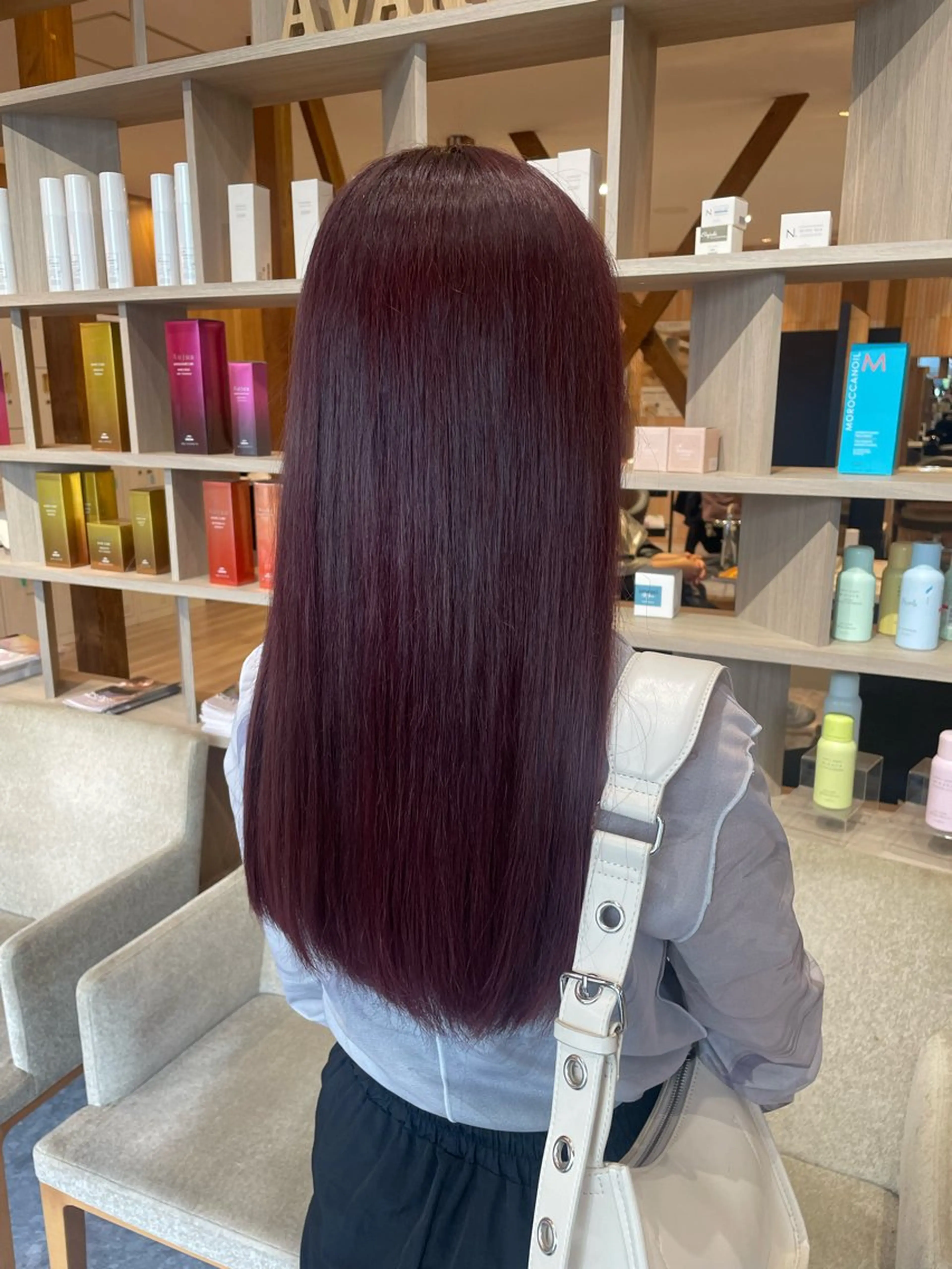 カット+髪質改善カラー💇🏼‍♀️ロング料金なしの写真